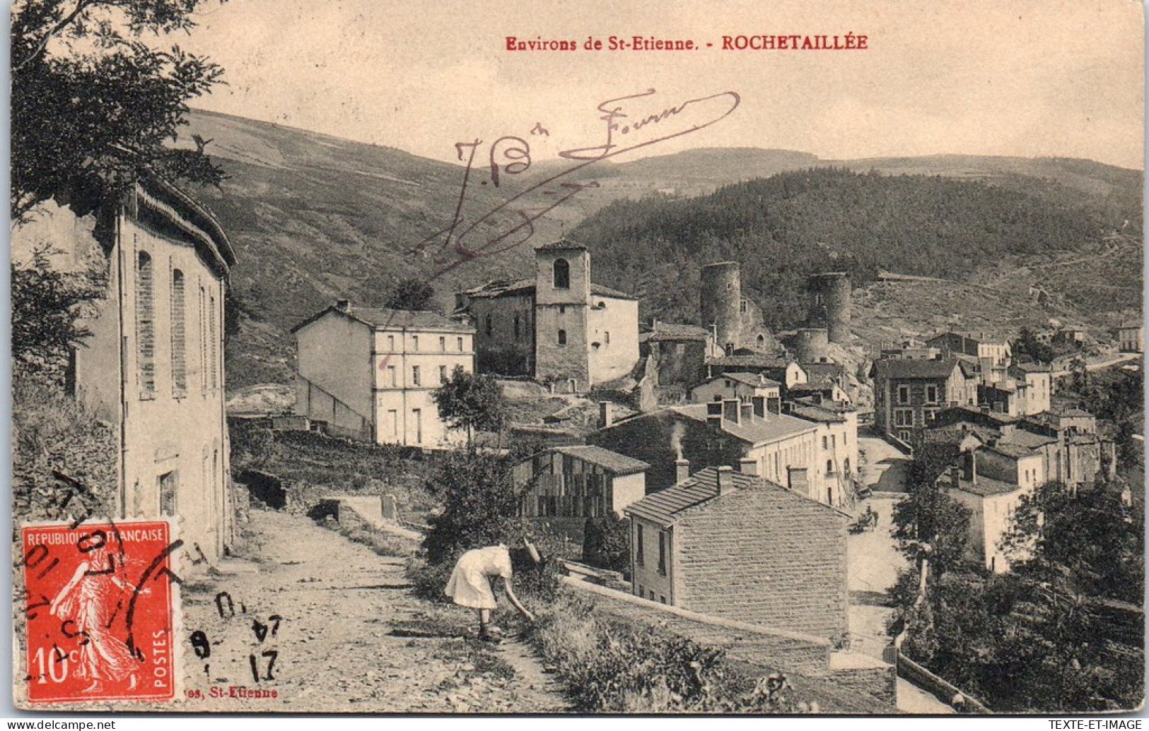 42 ROCHETAILLEE - Echappee Sur Le Bourg  - Rochetaillee