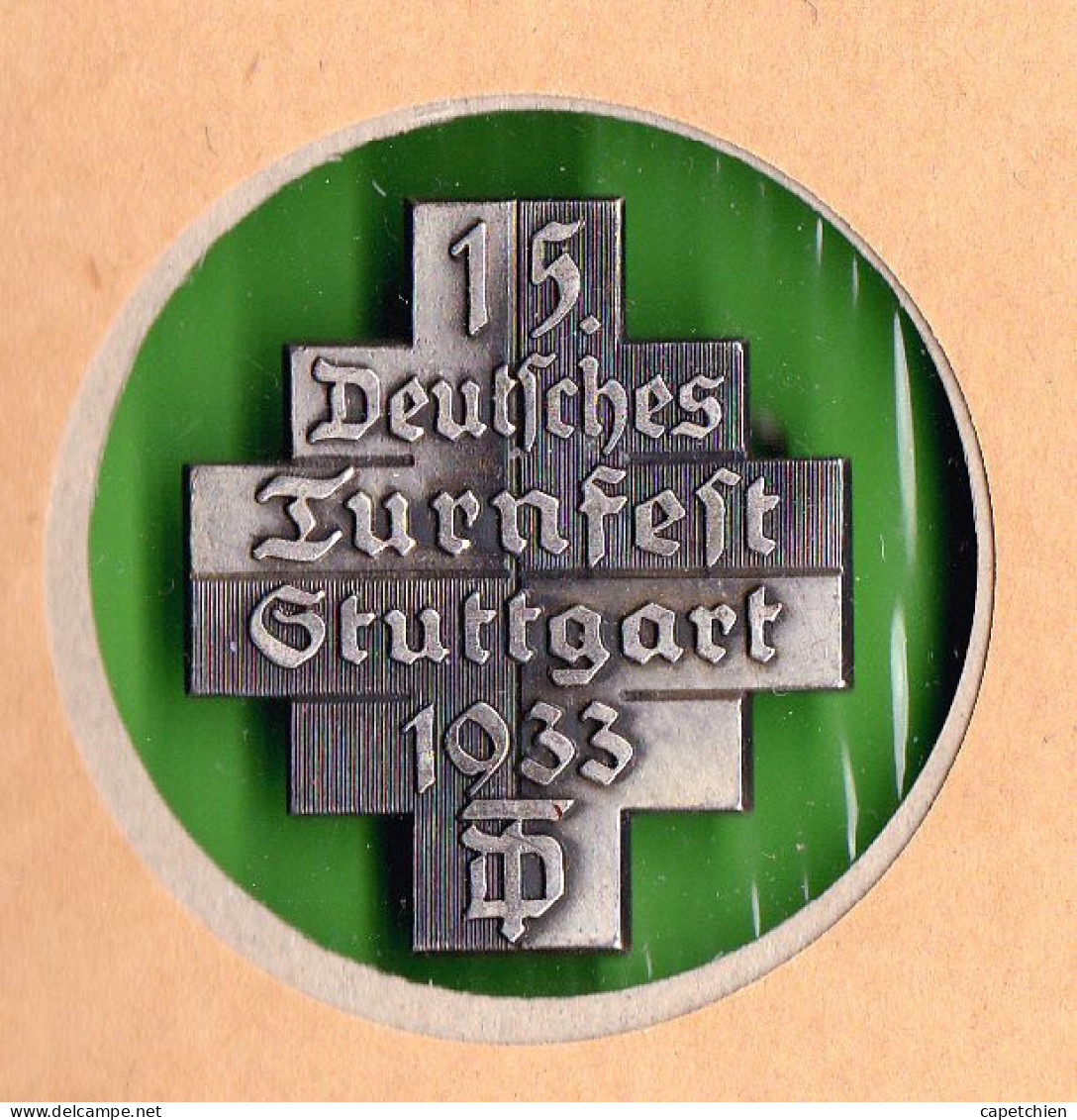 15 DEUTSCHES TURNFEST STUTTGART / 1933 / A IDENTIFIER    /   - BEL ETAT / BROCHE. - Andere & Zonder Classificatie