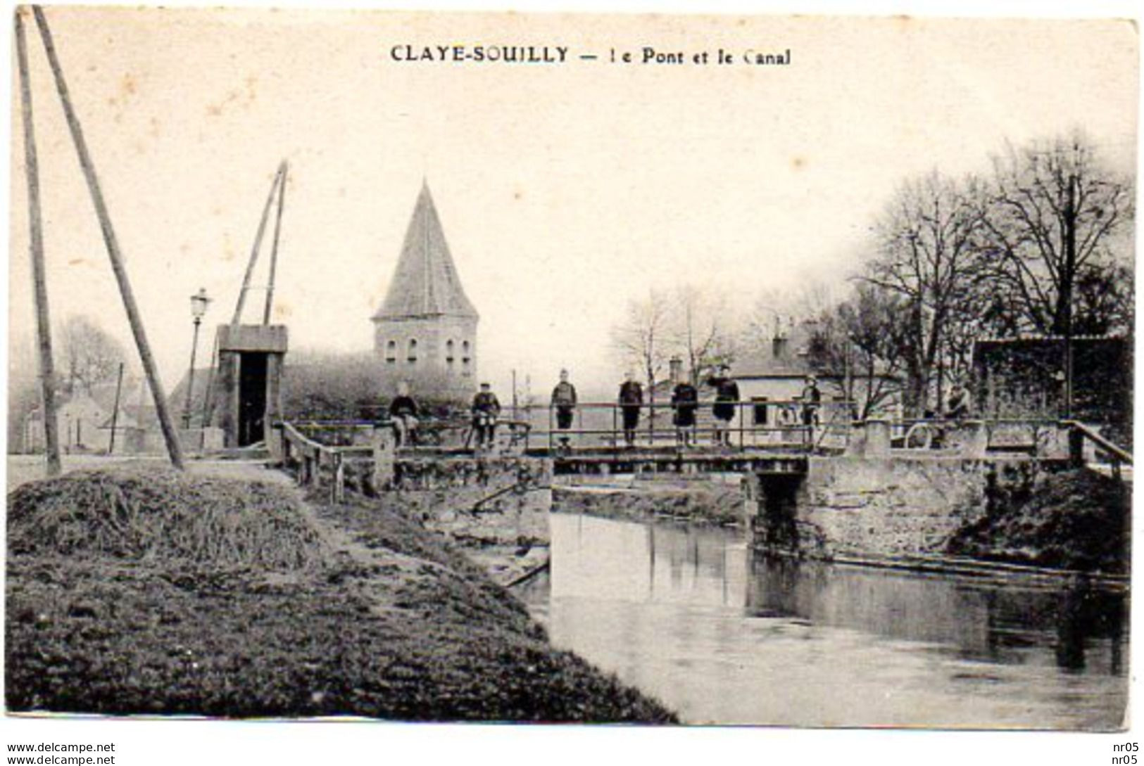 77  - CLAYE - SOUILLY - Le Pont Et Le Canal ( Seine Et Marne ) - Claye Souilly