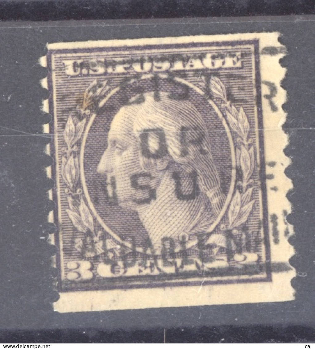 USA  :  Yv  169 L  (o)   Dentelé 10 Verticalement ,  Violet Noir   ,     N4 - Used Stamps