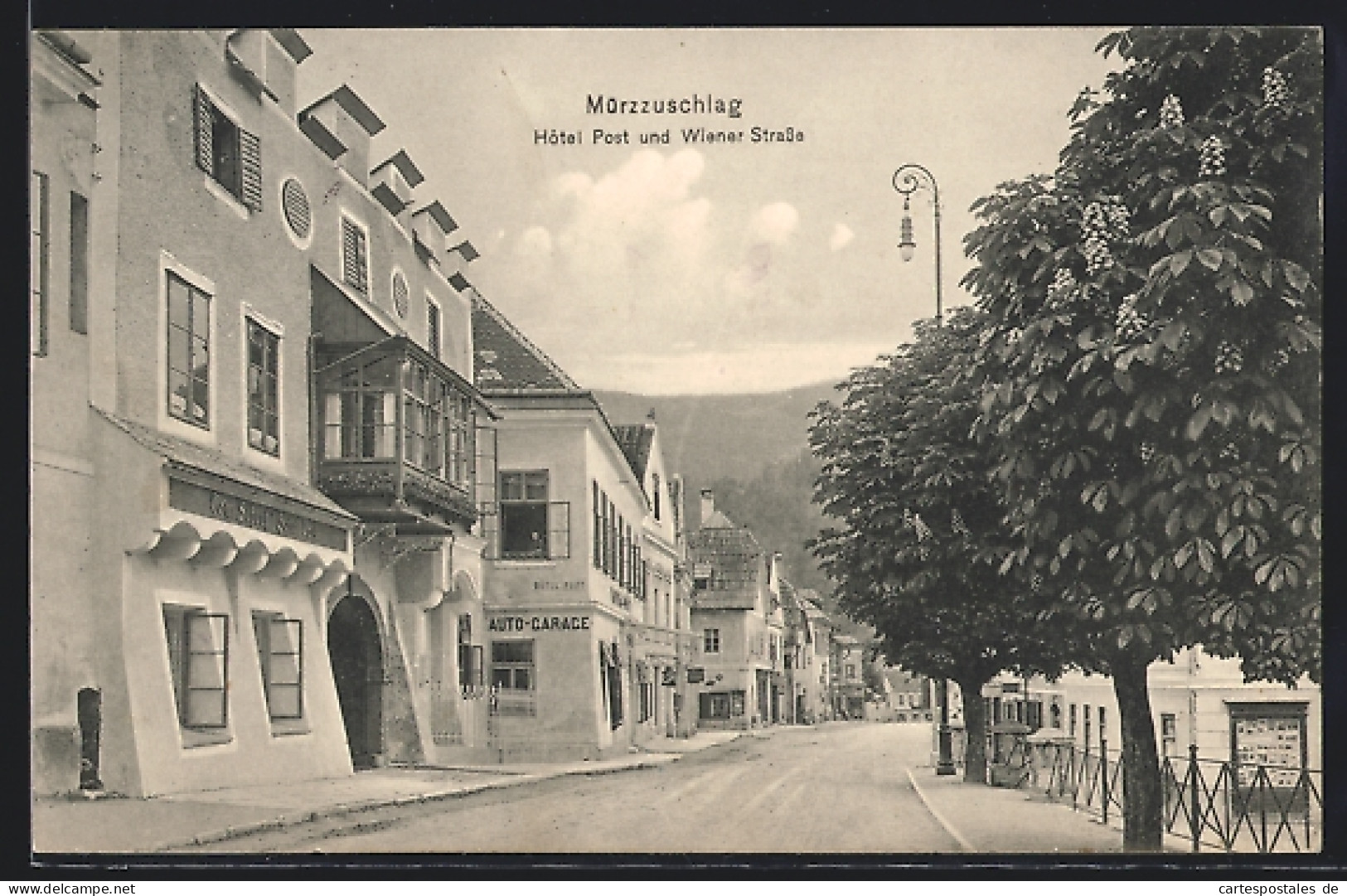 AK Mürzzuschlag, Hotel Post An Der Wiener Strasse  - Other & Unclassified