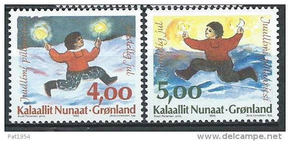 Groënland 1995, N°258/259 Neufs Noël - Ongebruikt