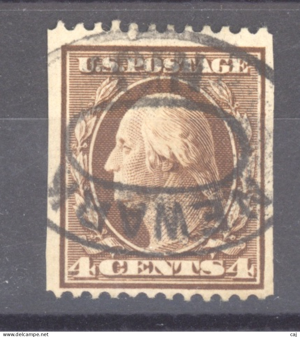 USA  :  Yv  170 B  (o)   Dentelé 12  Horizontalement - Oblitérés