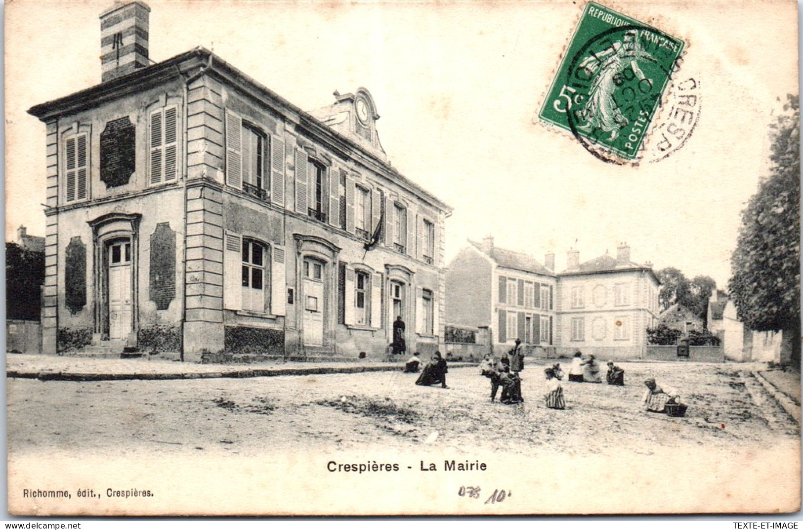 78 CRESPIERES - La Mairie. - Other & Unclassified