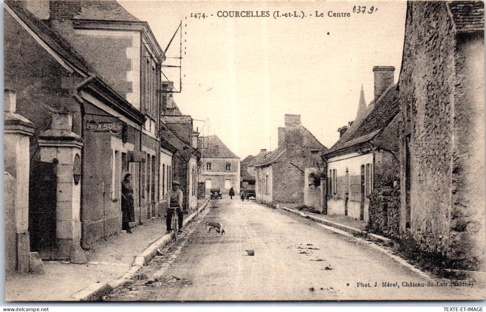 37 COURCELLES - Le Centre De La Commune. - Sonstige & Ohne Zuordnung