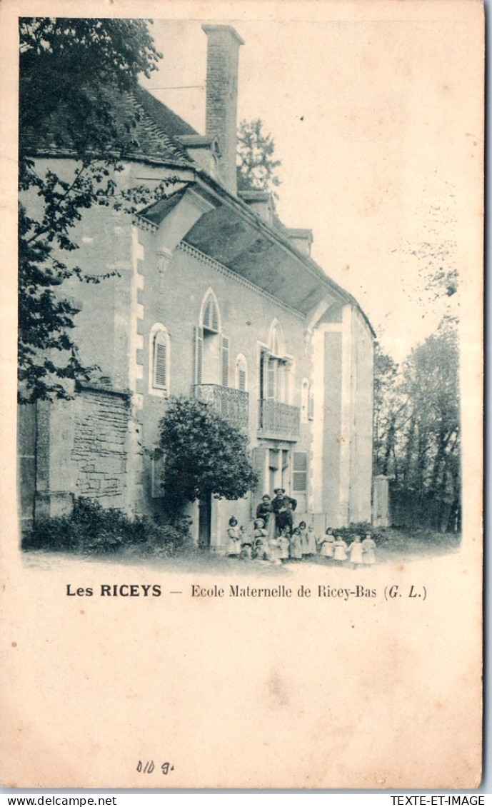 10 LES RICEYS - L'ecole Maternelle De Ricey Bas  - Autres & Non Classés