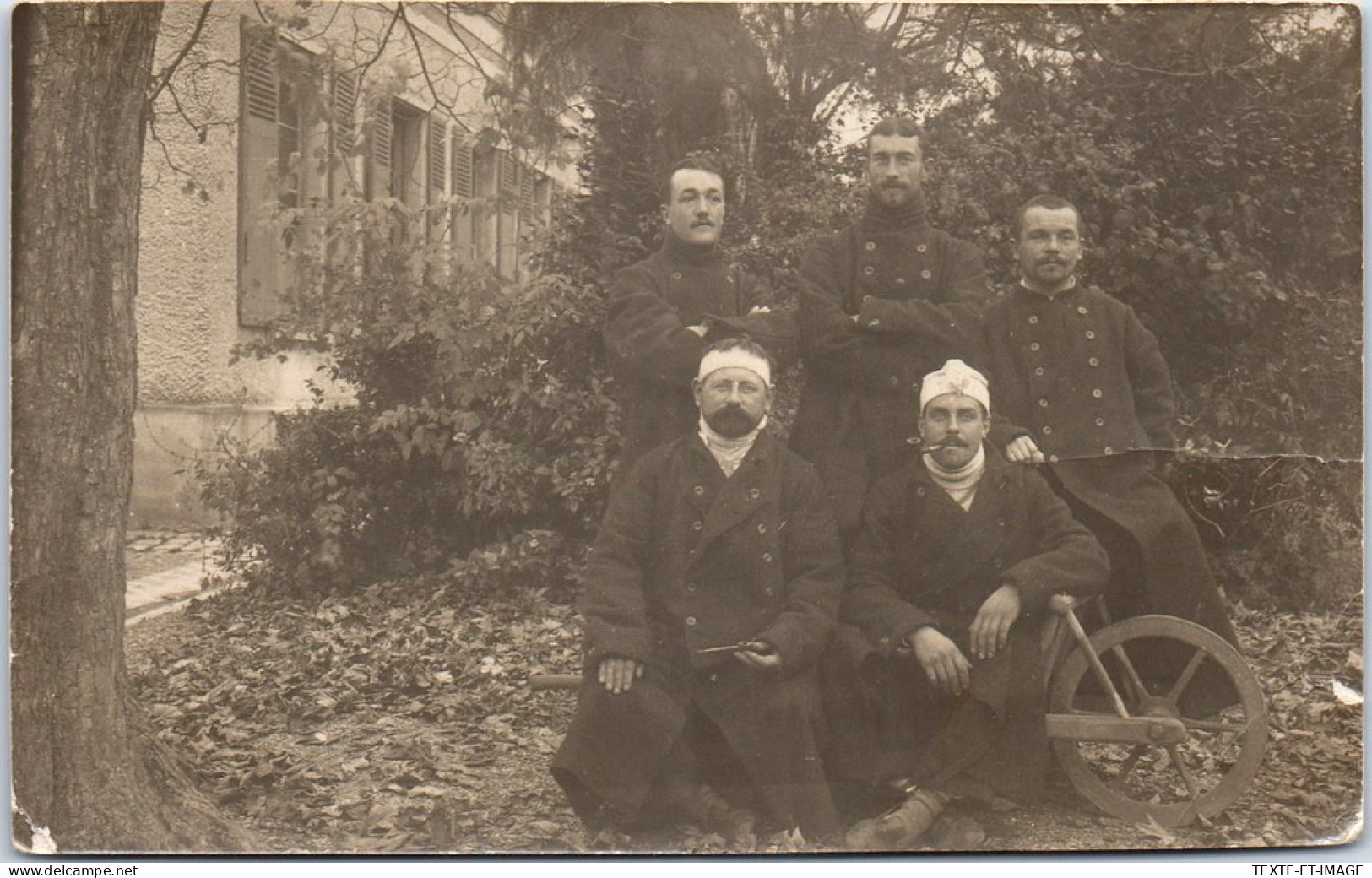 77 MELUN - CARTE PHOTO - Hopital Complementaire Oct 1914 - Melun