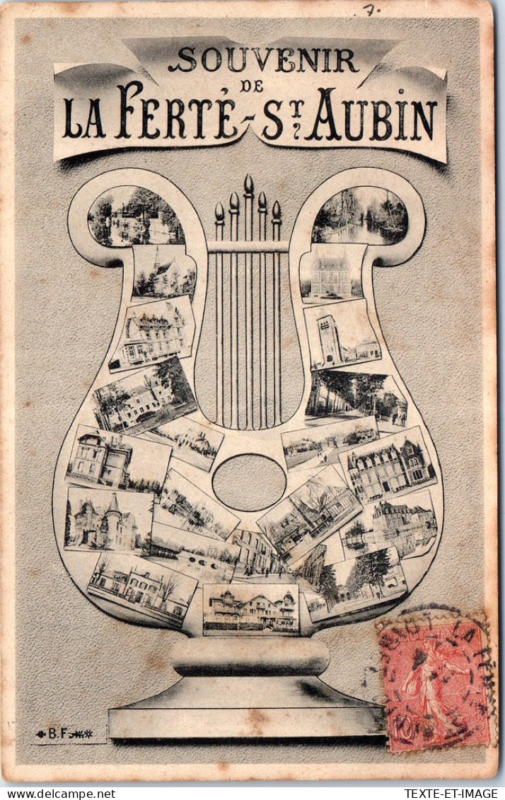 45 LA FERTE - Un Souvenir (harpe) - La Ferte Saint Aubin