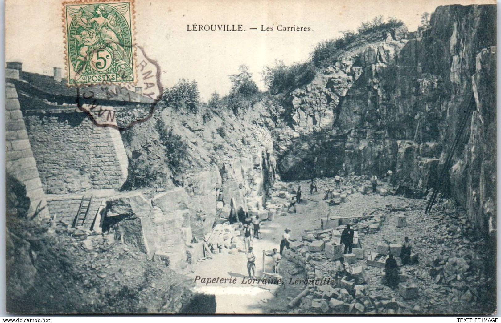 55 LEROUVILLE - Les Carrieres. - Lerouville