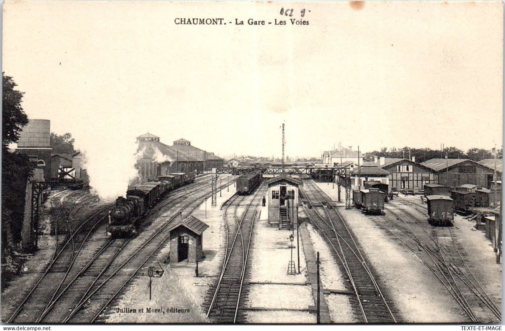 52 CHAUMONT - La Gare, Les Voies.  - Chaumont