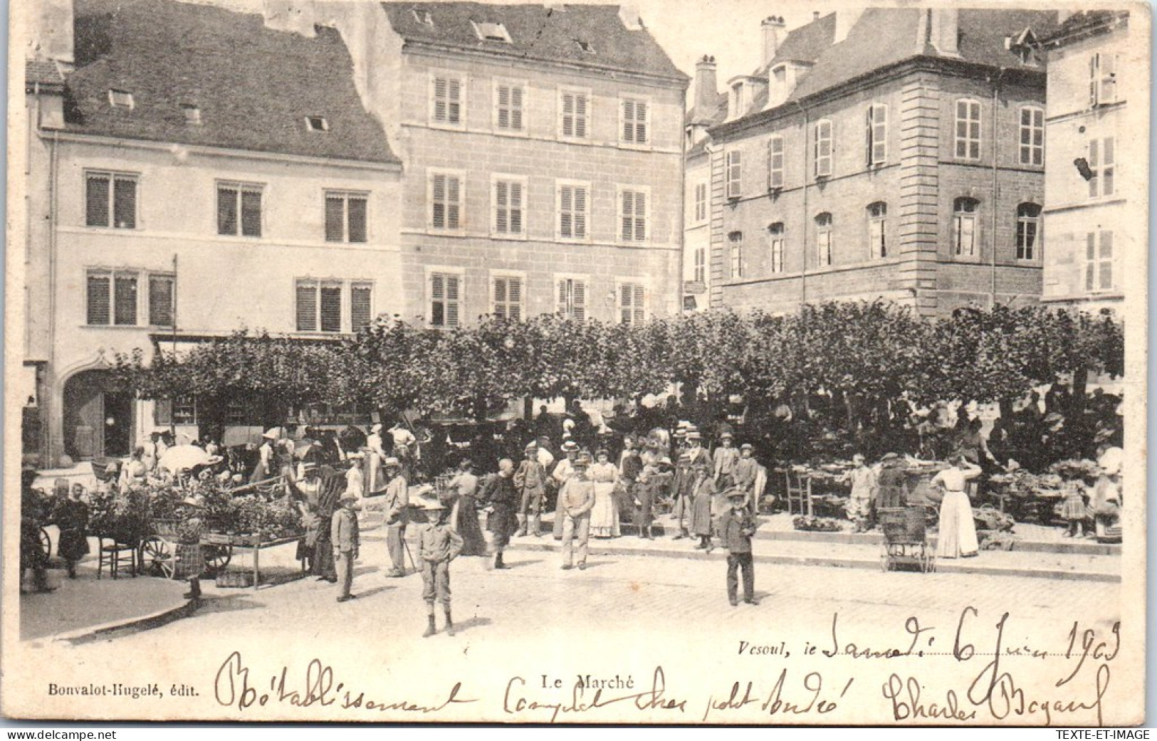 70 VESOUL - Le Marche, Vue Partielle. - Vesoul