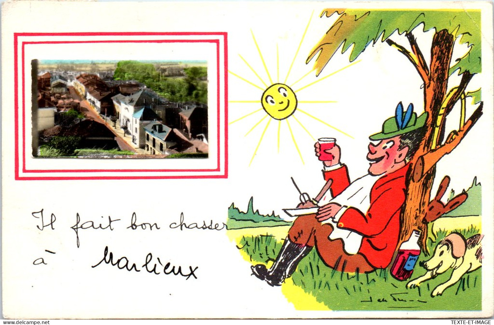 01 MARLIEUX - Carte Souvenir. - Unclassified
