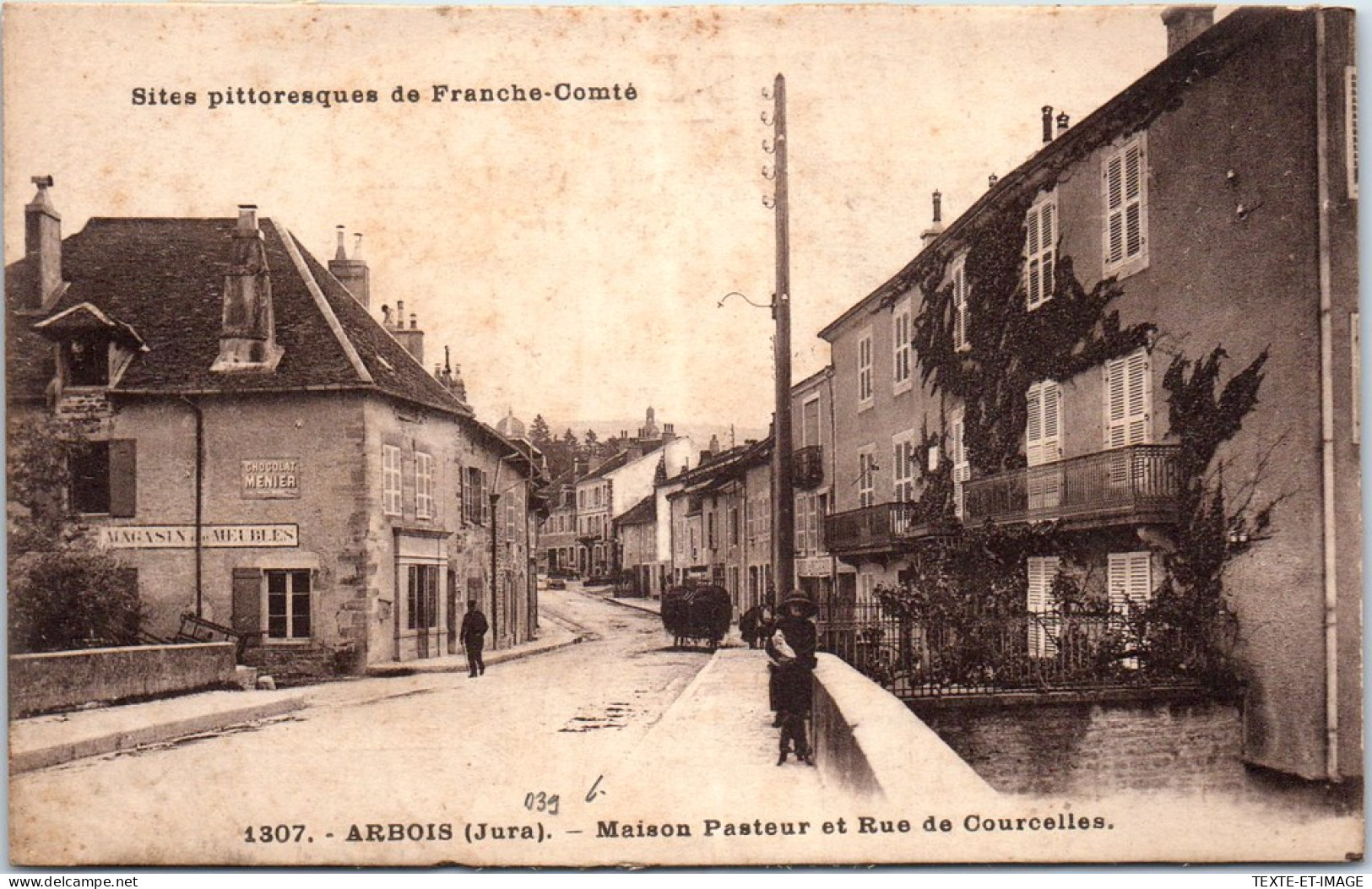39 ARBOIS - Maison Pasteur & La Rue De Courcelles - Other & Unclassified