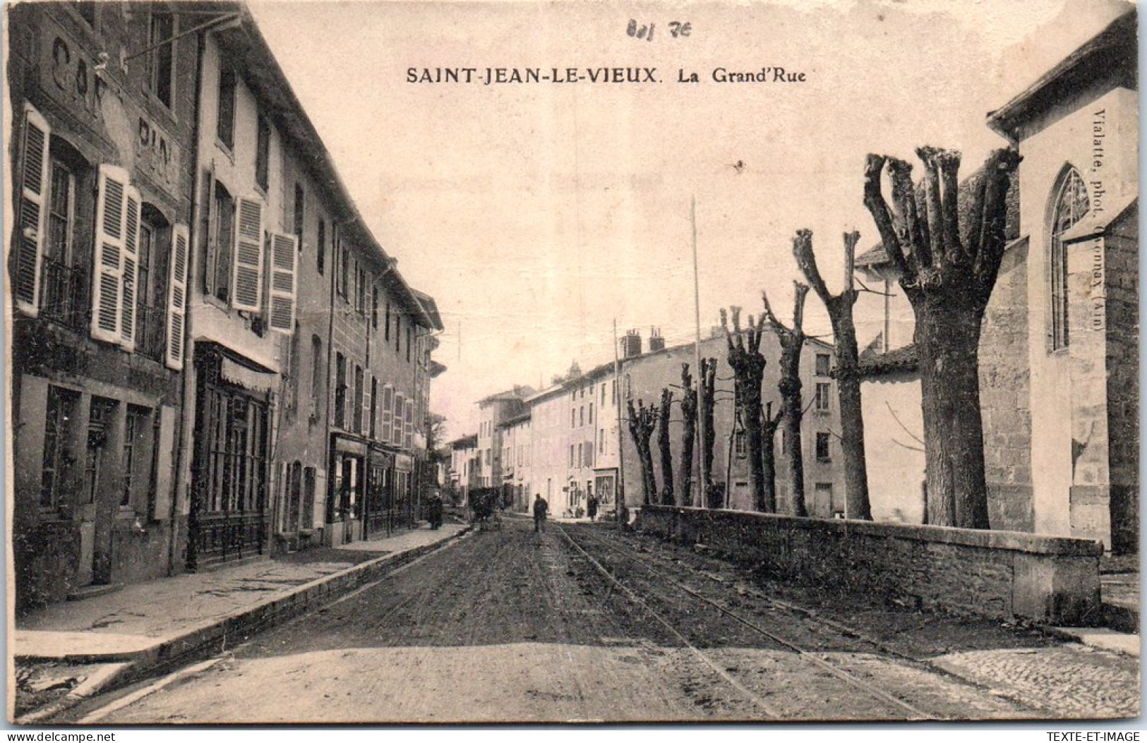 01 SAINT JEAN LE VIEUX - La Grande Rue.  - Non Classés