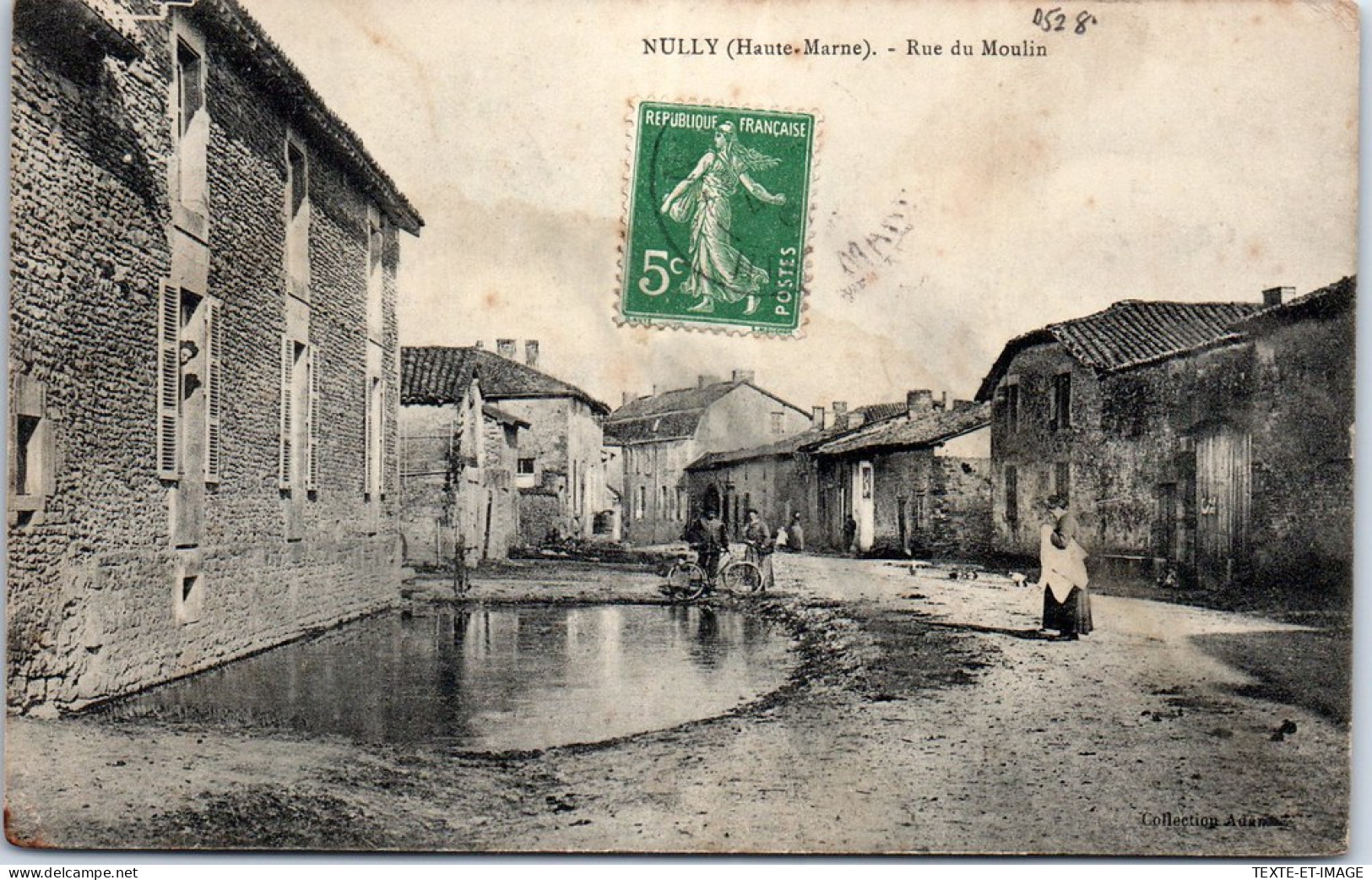 52 NULLY - La Rue Du Moulin. - Other & Unclassified