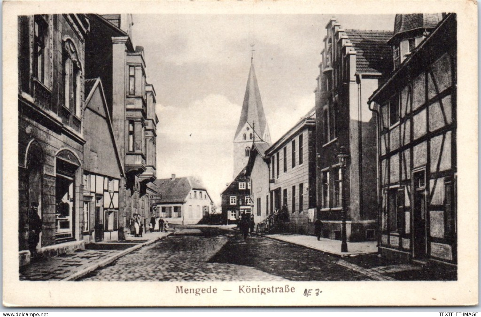 Allemagne - MENGEDE - Konigstrasse  - Other & Unclassified