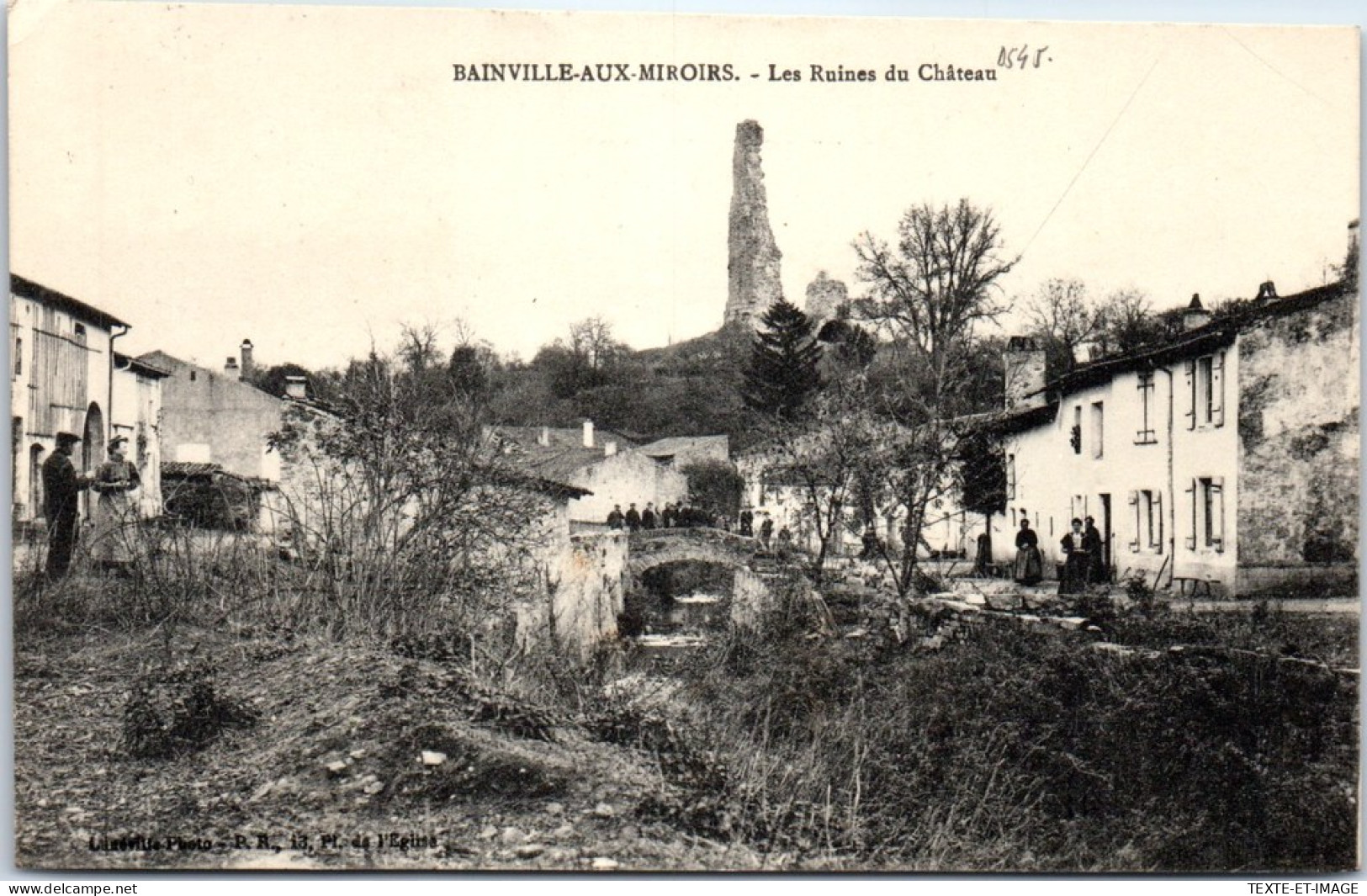 54 BAINVILLE AUX MIROIRS - Les Ruines Du CHATEAU - Sonstige & Ohne Zuordnung