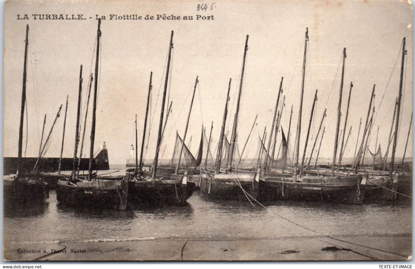 44 LA TURBALLE - La Flotille De Peche Au Port. - Other & Unclassified