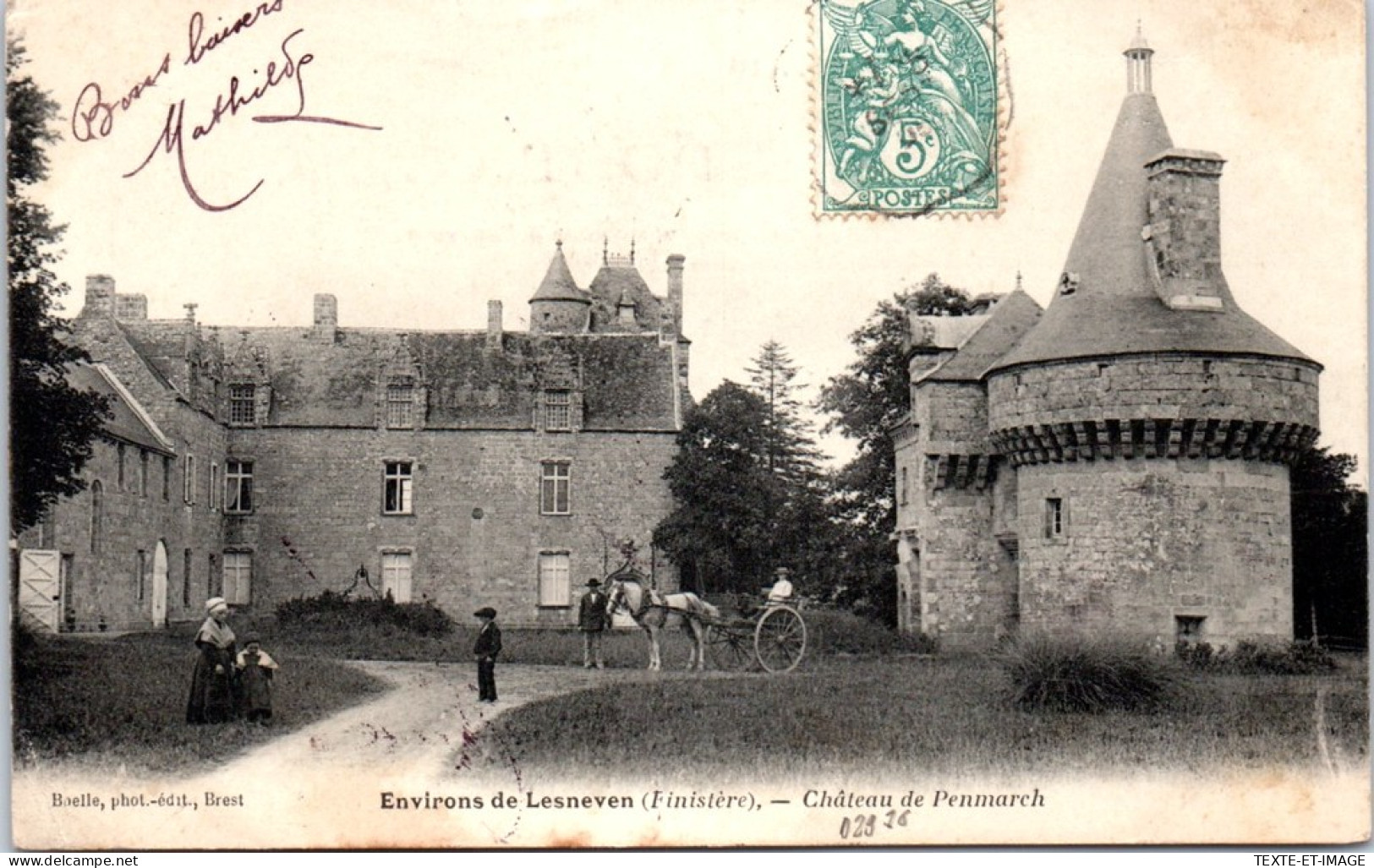 29 PENMARCH - Le Chateau. - Autres & Non Classés