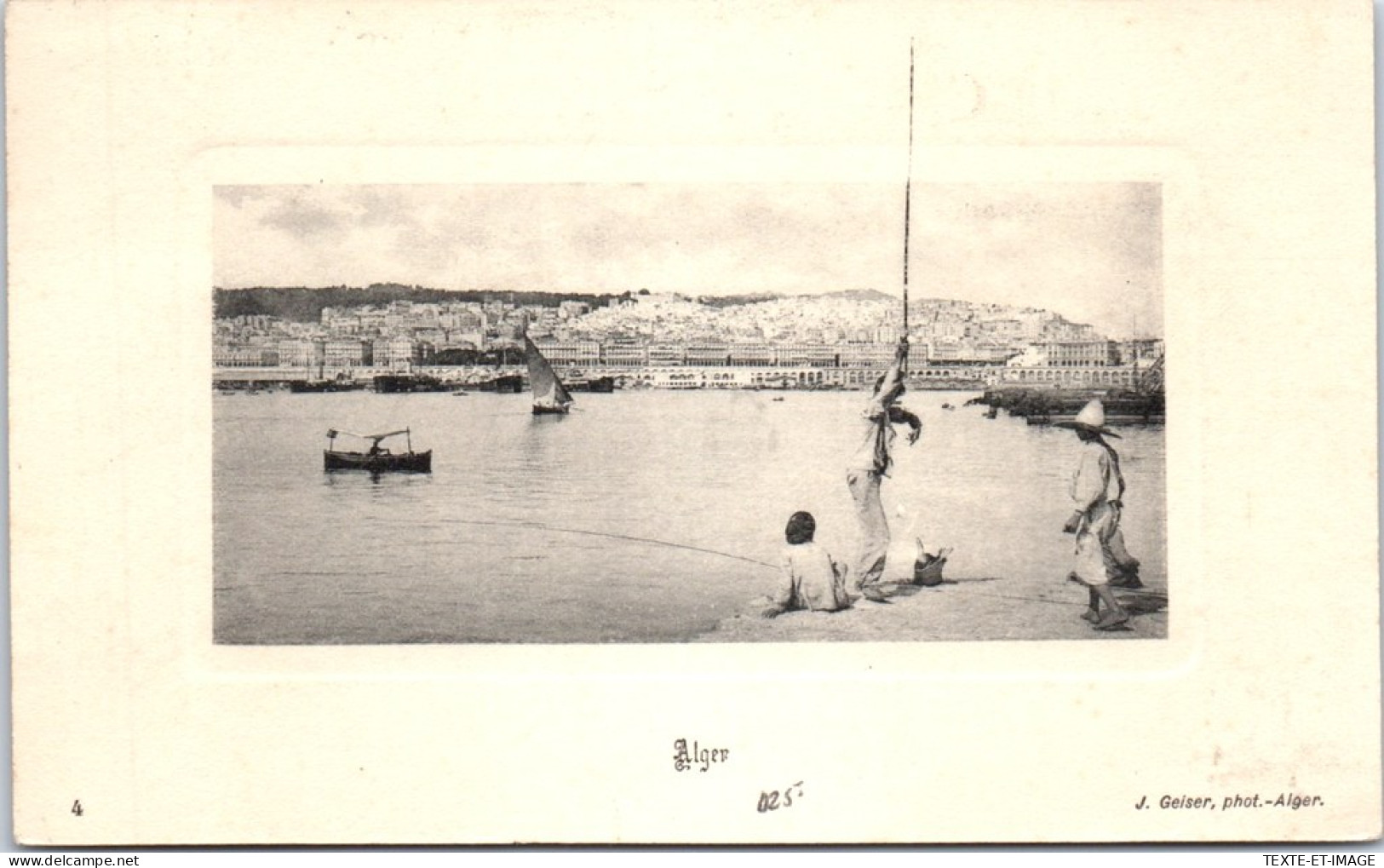 ALGERIE - ALGER - Vue Generale De La Ville Et Le Port. - Alger