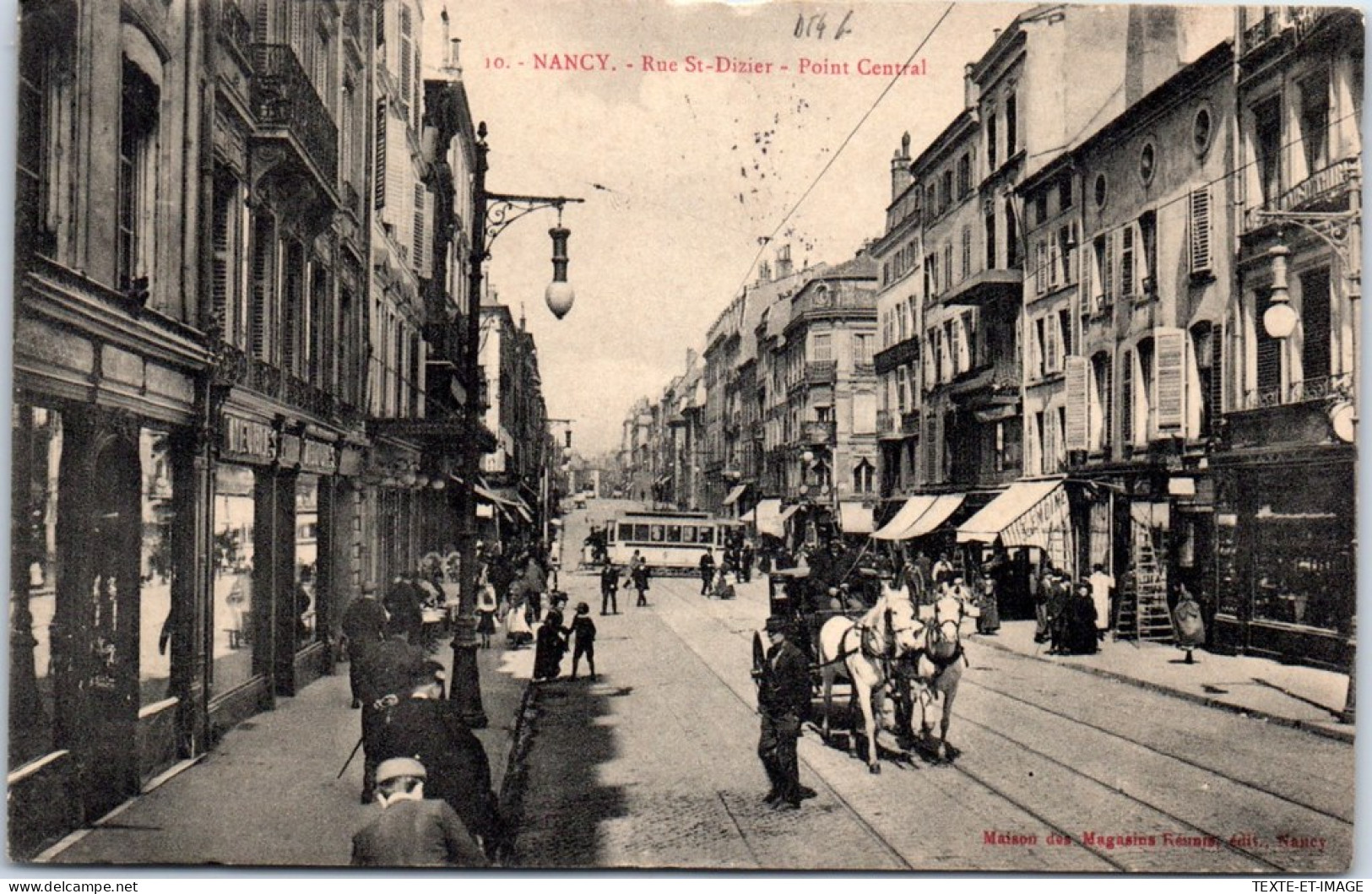 54 NANCY - Rue De Saint Dizier, Le Point Central. - Nancy