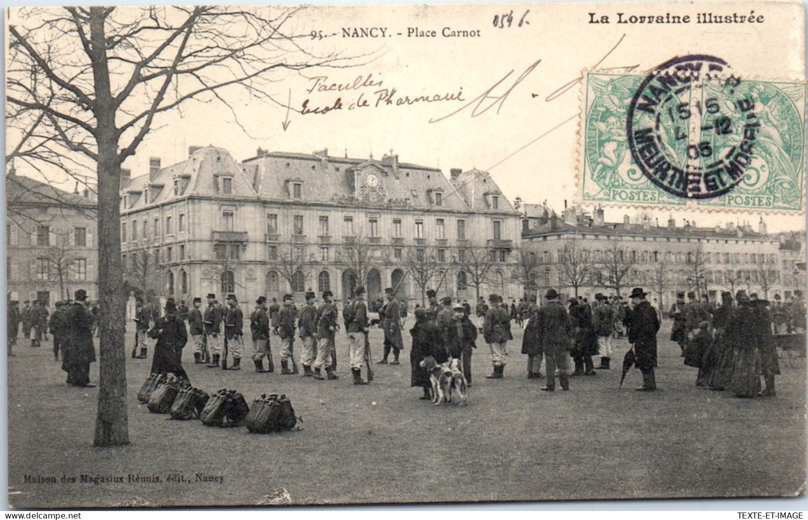 54 NANCY - Vue De La Place Carnot. - Nancy