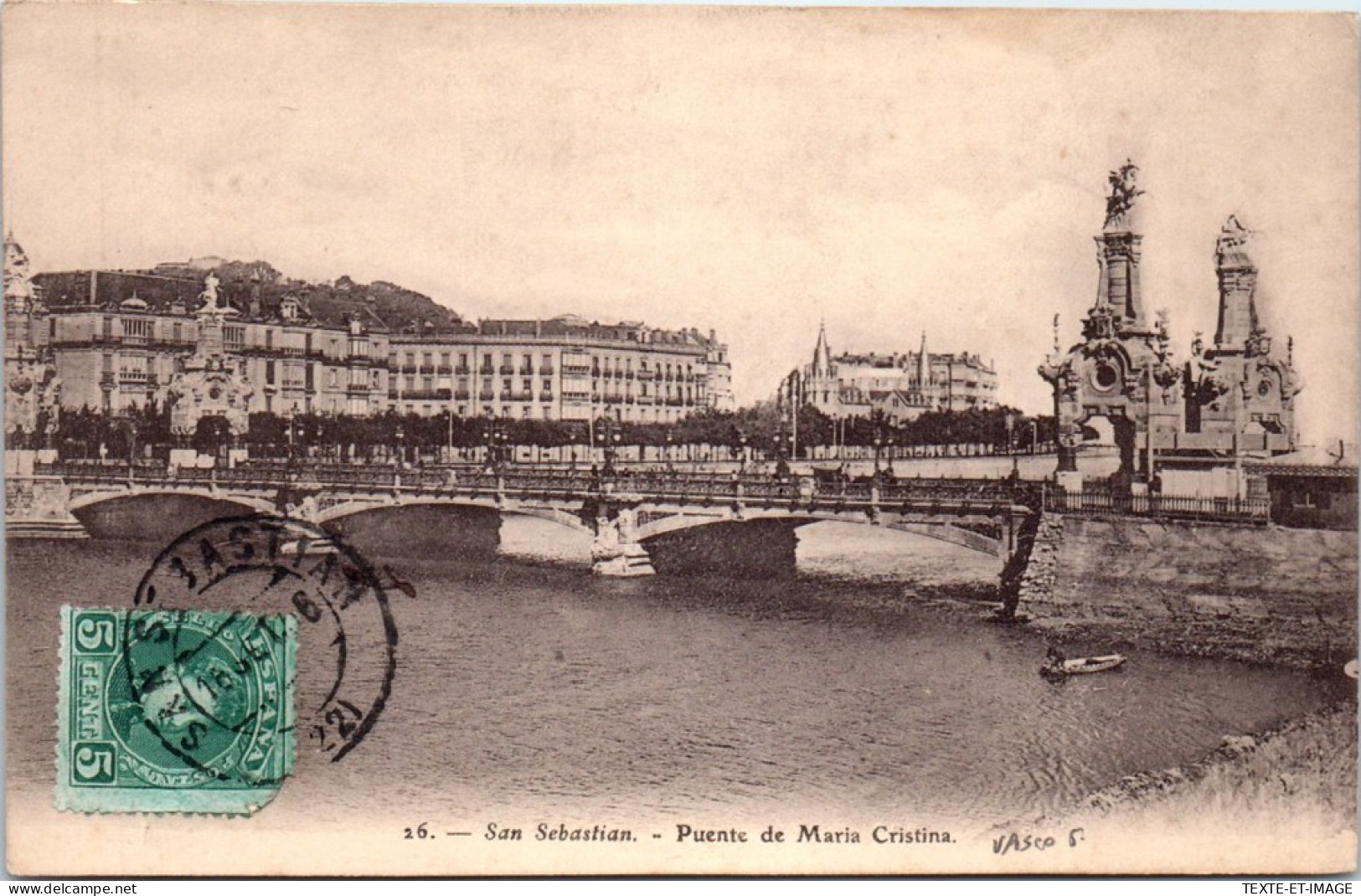 Espagne - VASCO - SAN SEBASTIAN - Puente De Maria Christina - Autres