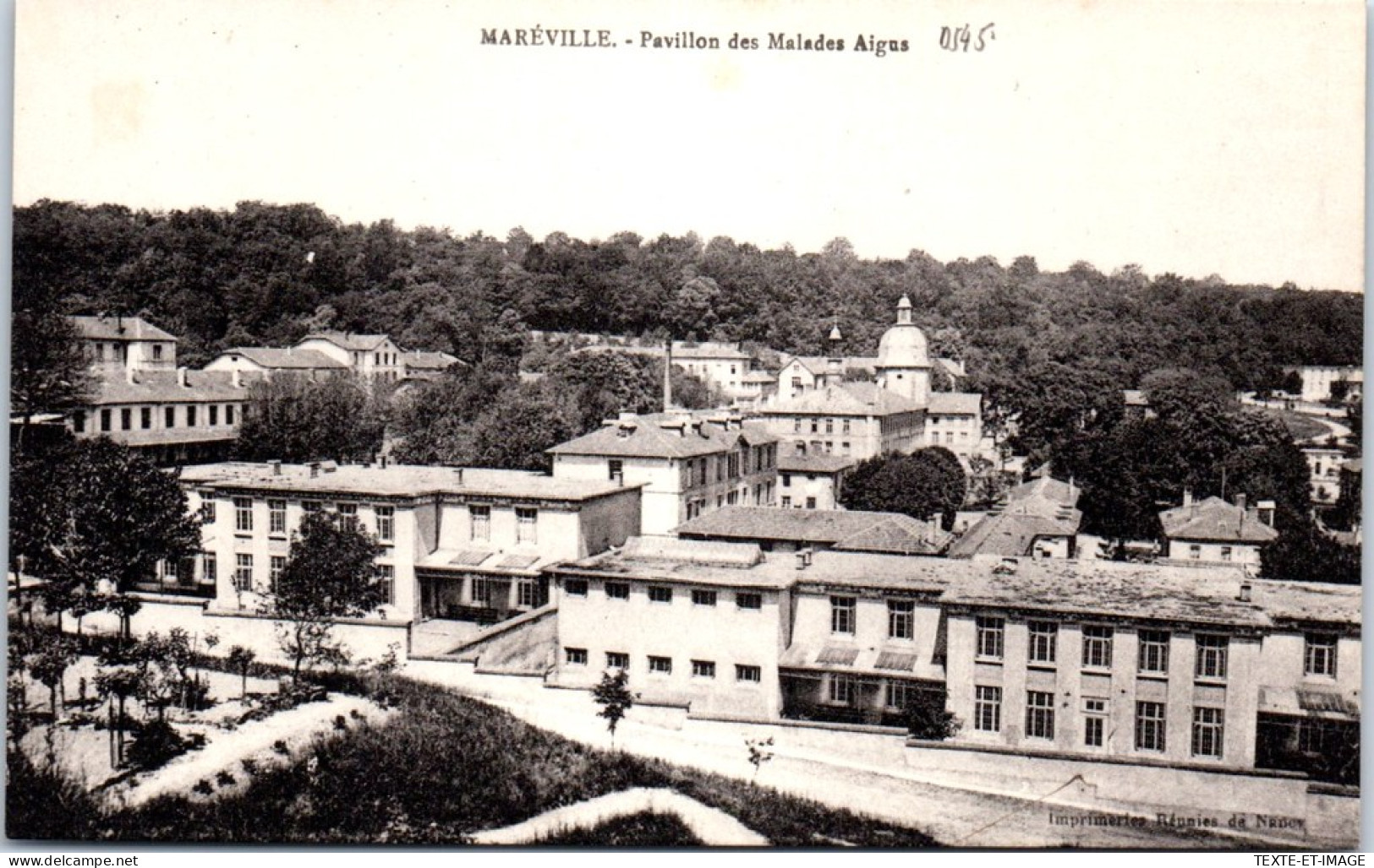 54 MAREVILLE - Pavillon Des Malades Aigus. - Autres & Non Classés