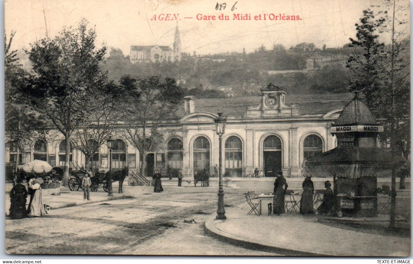 47 AGEN - Gare Du Midi & D'orleans  - Agen