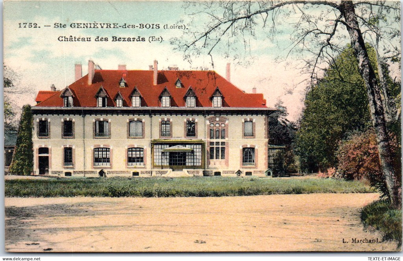 45 SAINTE GENEVIEVE DES BOIS - CHATEAUdes Bezards. - Autres & Non Classés