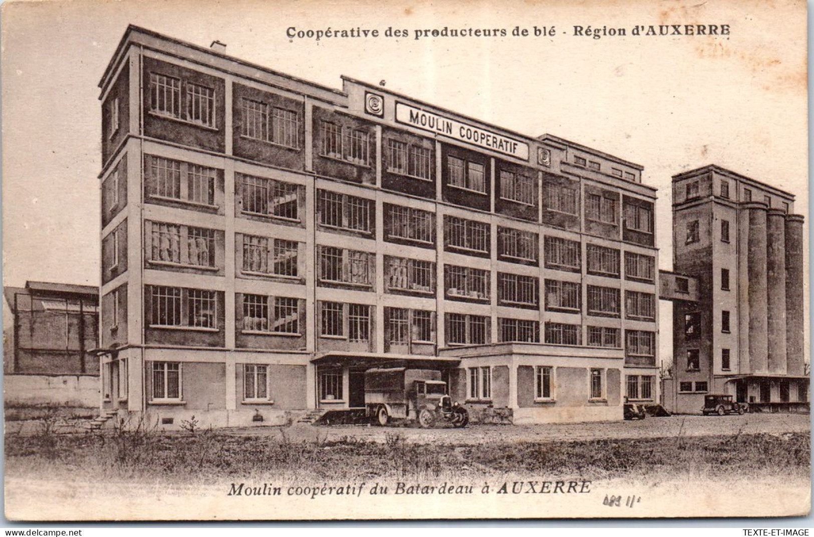 89 AUXERRE - Moulin Cooperatif Du Batardeau  - Auxerre
