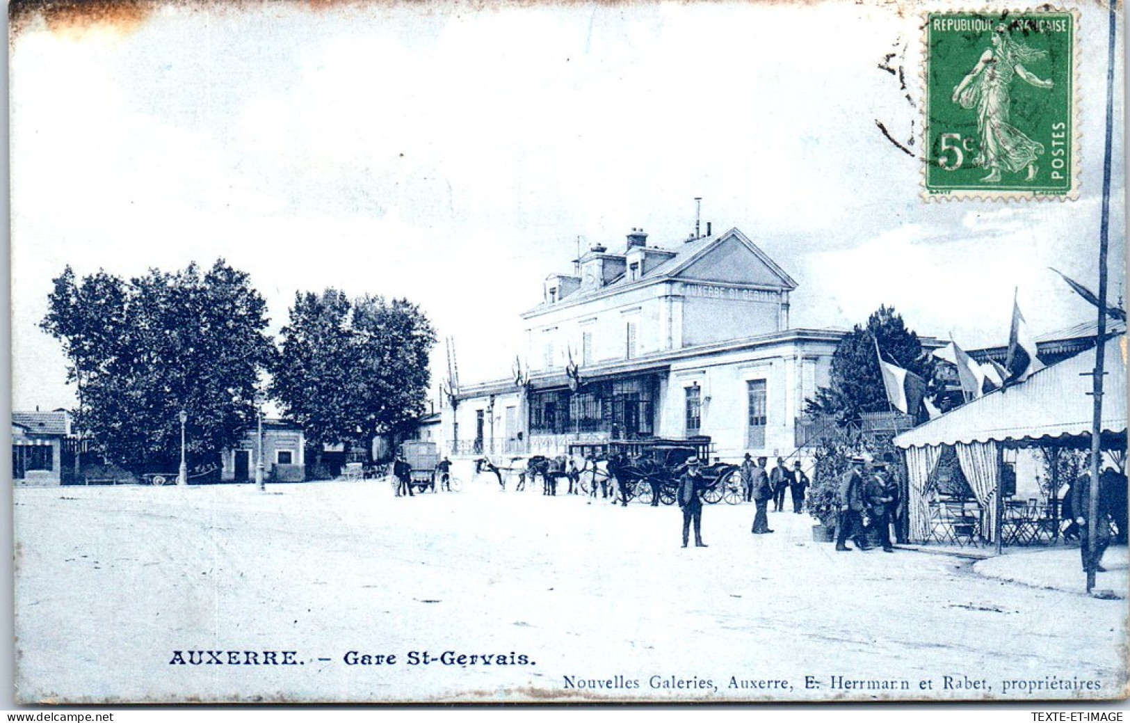 89 AUXERRE - La Gare Saint Gervais. - Auxerre