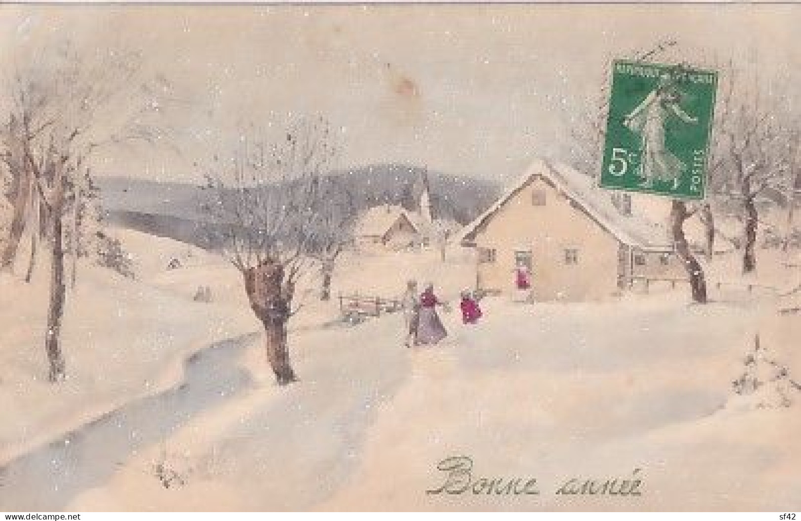 V K VIENNE  5367      PAYSAGE SOUS LE NEIGE - 1900-1949