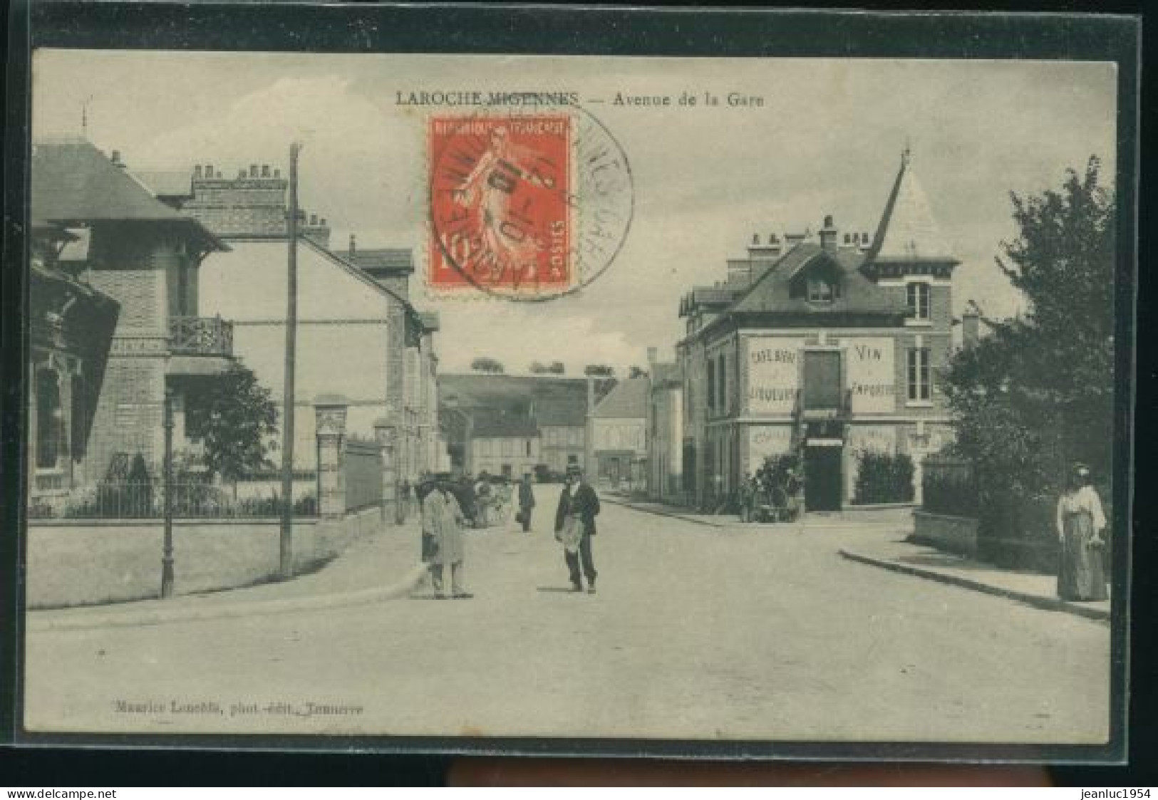 LA ROCHE MIGENNES AVENUE DE LA GARE   ( MES PHOTOS NE SONT PAS JAUNES ) - Migennes