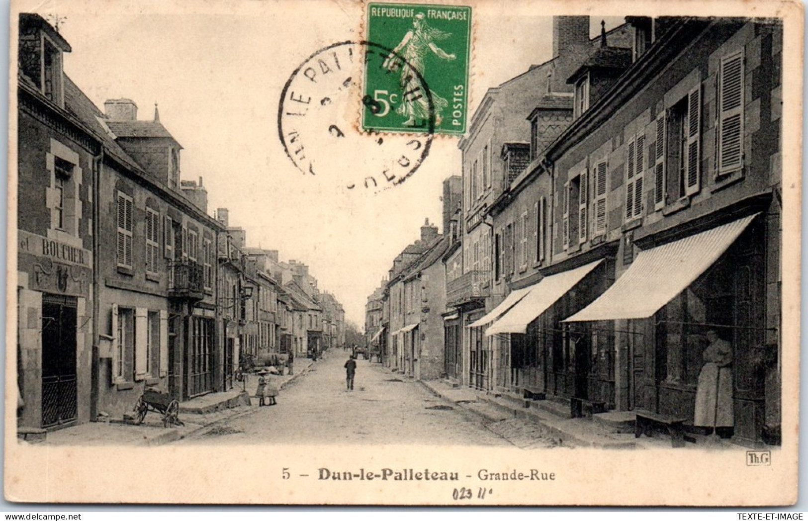 23 DUN LE PALLETEAU - Vue De La Grande Rue  - Other & Unclassified