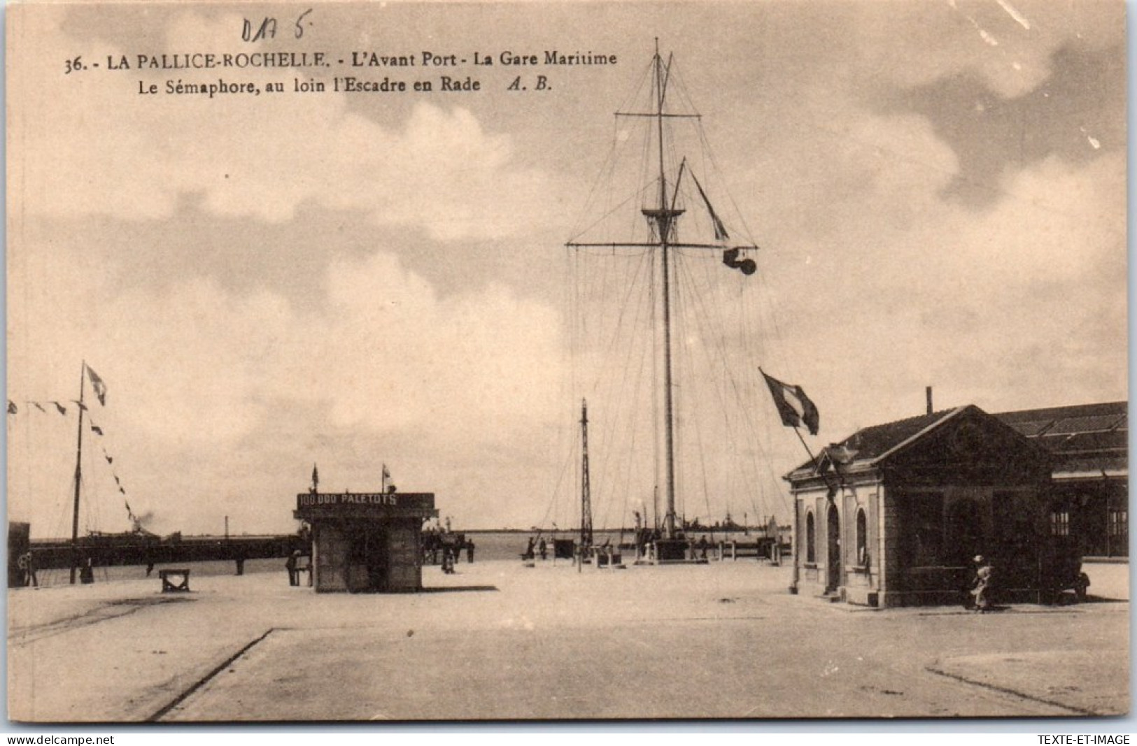 17 LA PALLICE - L'avant Port, La Gare Maritime. - Other & Unclassified