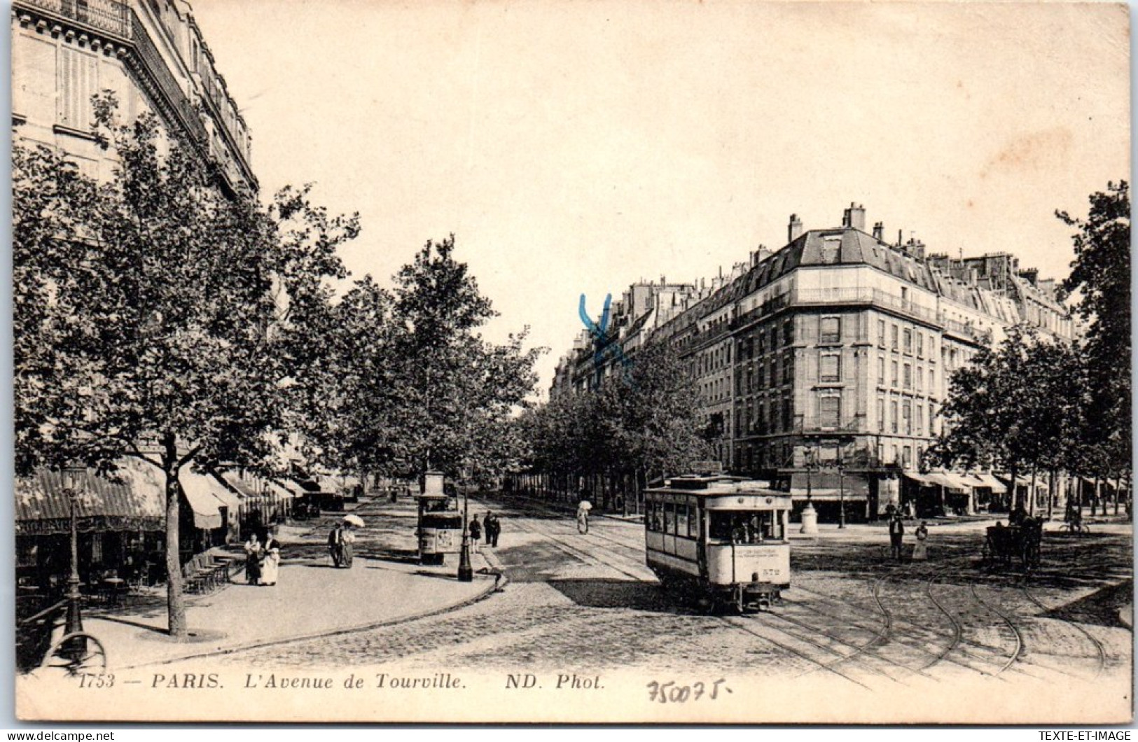 75007 PARIS - L'avenue De Tourville  - Arrondissement: 07