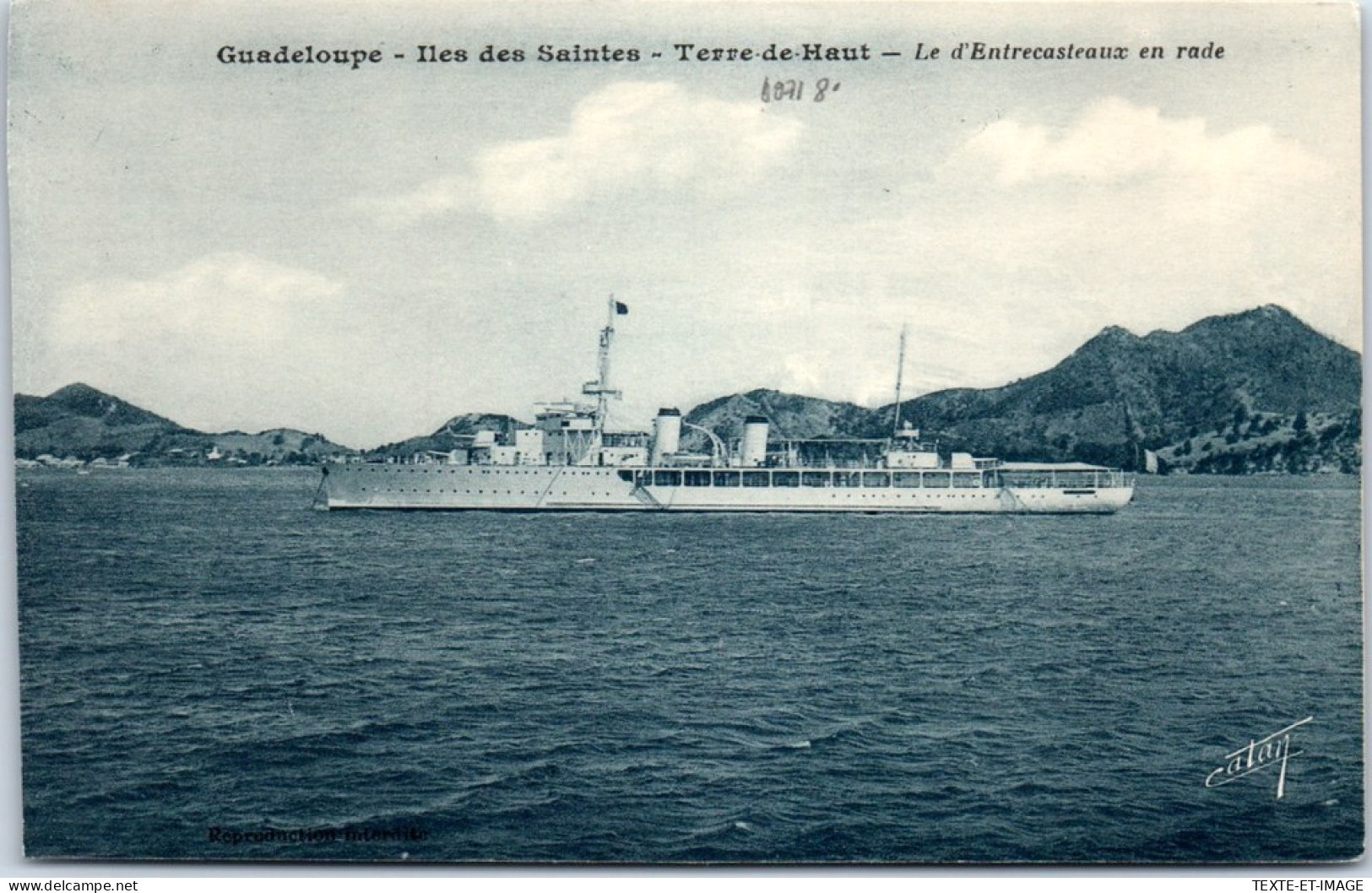 971 TERRE DE HAUT - Iles Des Saintes, Le D'entrecasteaux  - Sonstige & Ohne Zuordnung