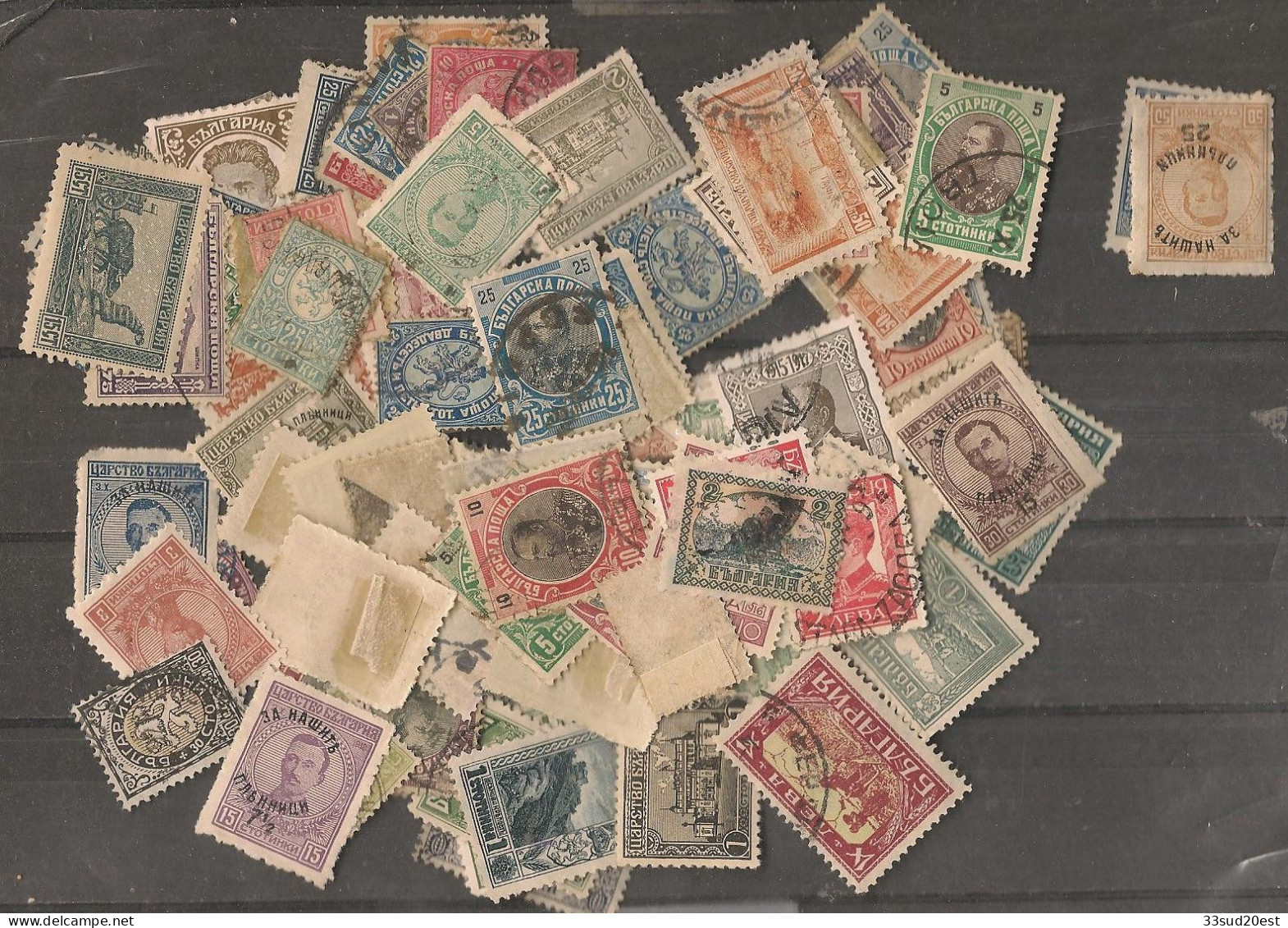 Lot De Timbres Anciens De Bulgarie (8 Grammes) - Lots & Kiloware (mixtures) - Max. 999 Stamps