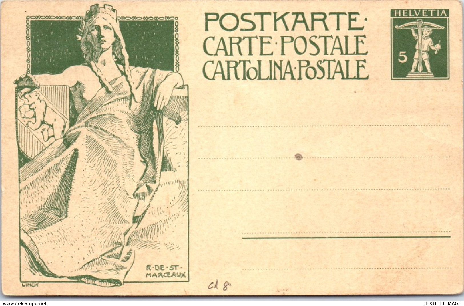 SUISSE - Inauguration Monument Postal (commemoration) - Other & Unclassified