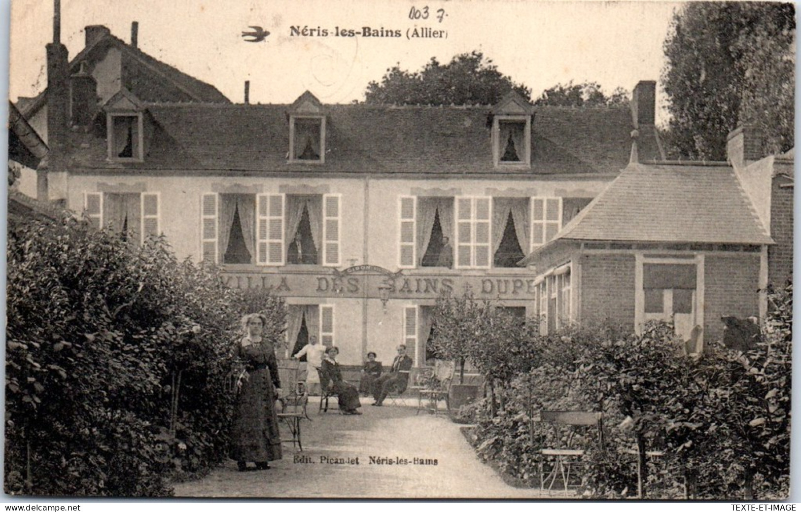 03 NERIS LES BAINS - La Villa Des Sains  - Neris Les Bains