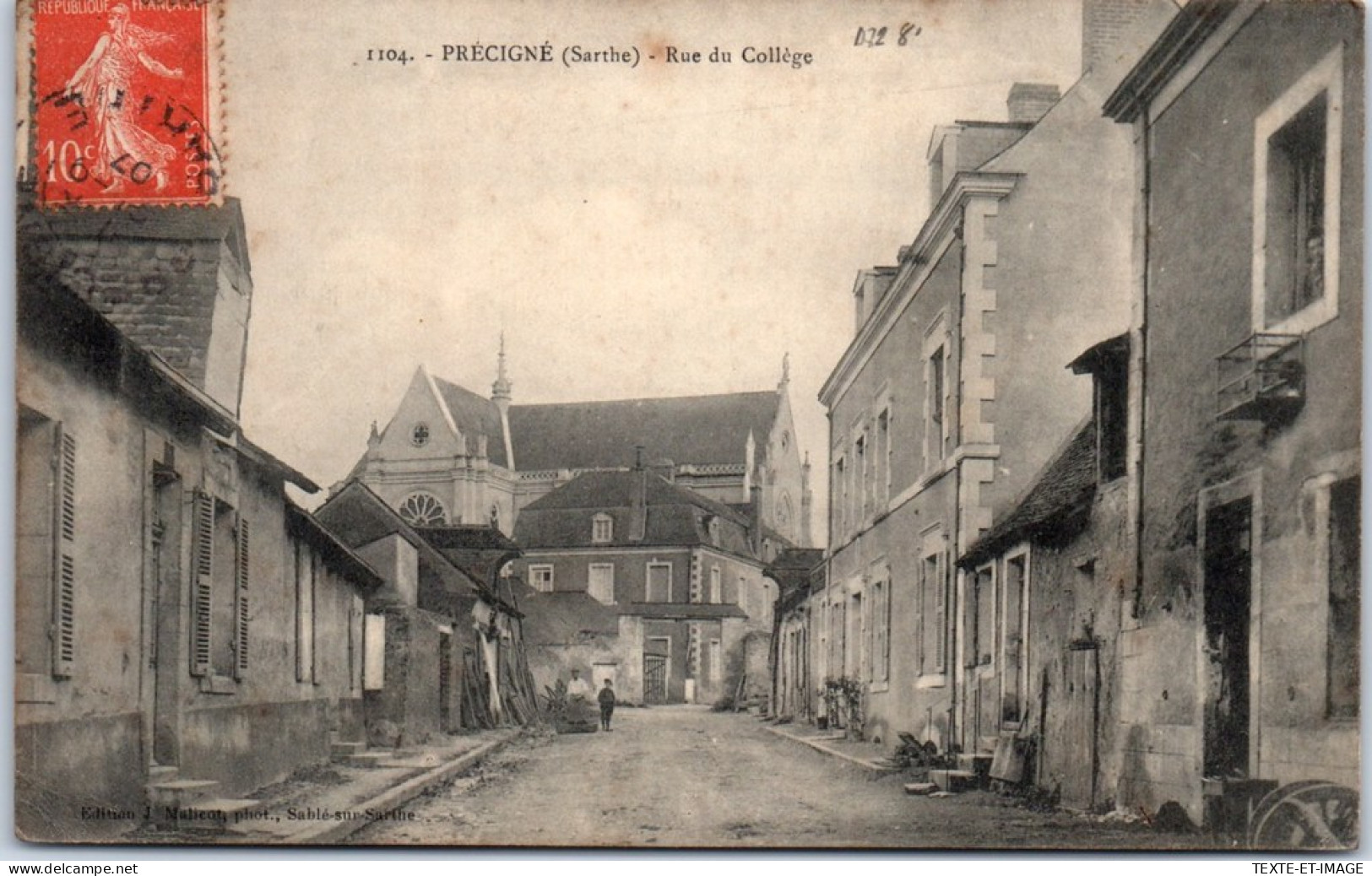 72 PRECIGNE - La Rue Du College  - Other & Unclassified
