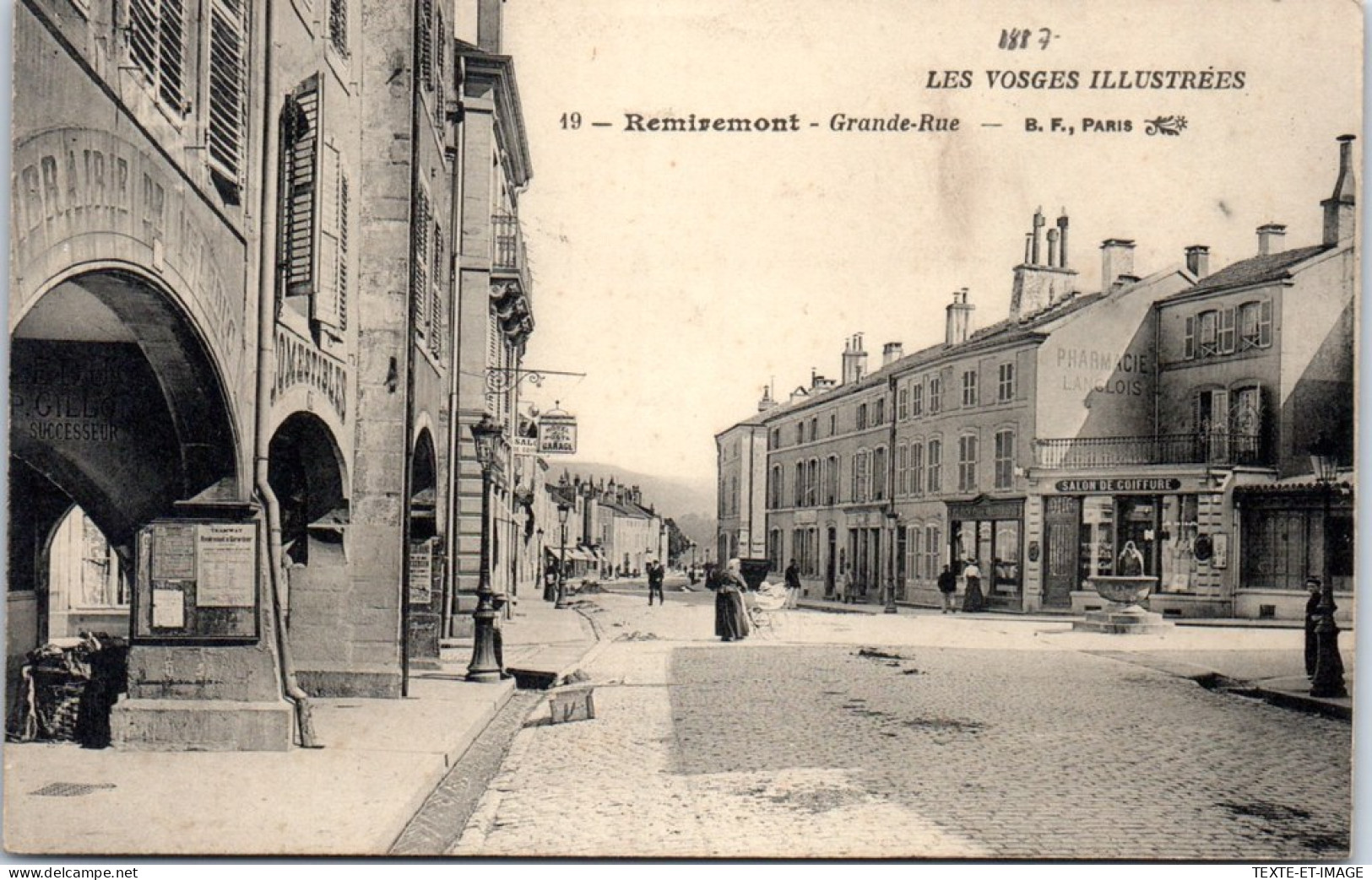 88 REMIREMONT - Perspective De La Grande Rue -  - Remiremont