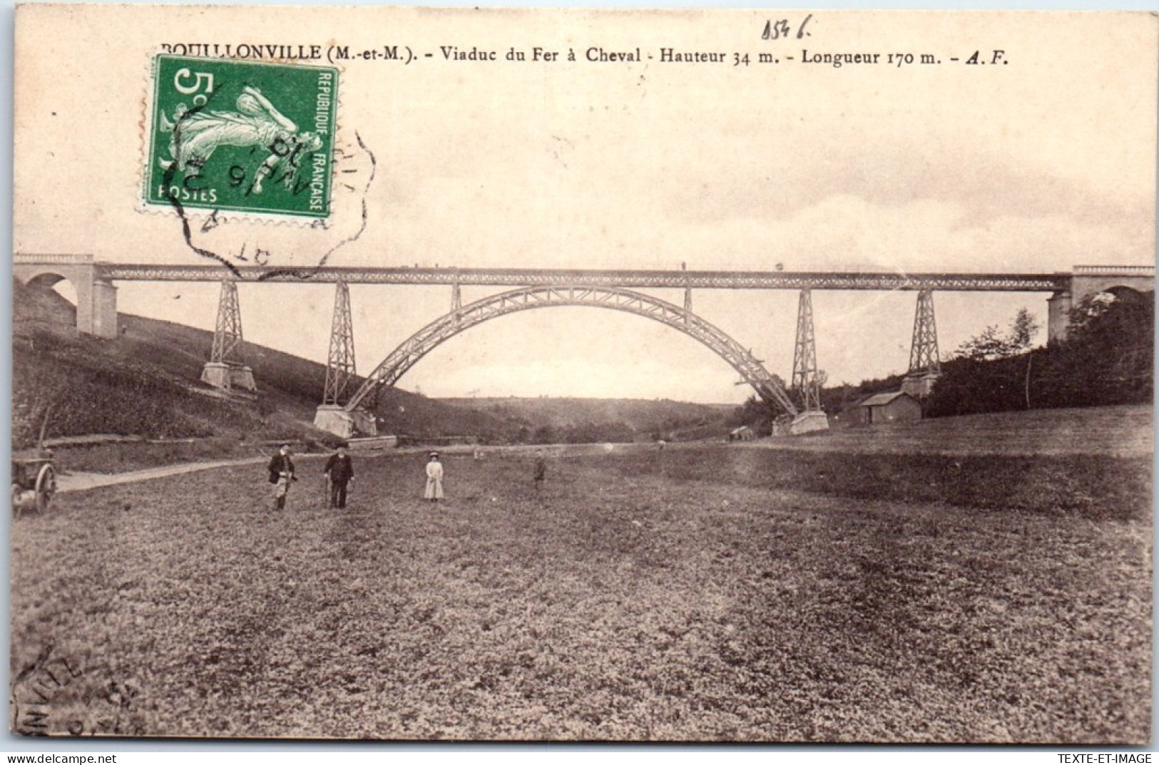 54 BOUILLONVILLE - Viaduc Du Fer A Cheval, Vue D'ensemble  - Sonstige & Ohne Zuordnung