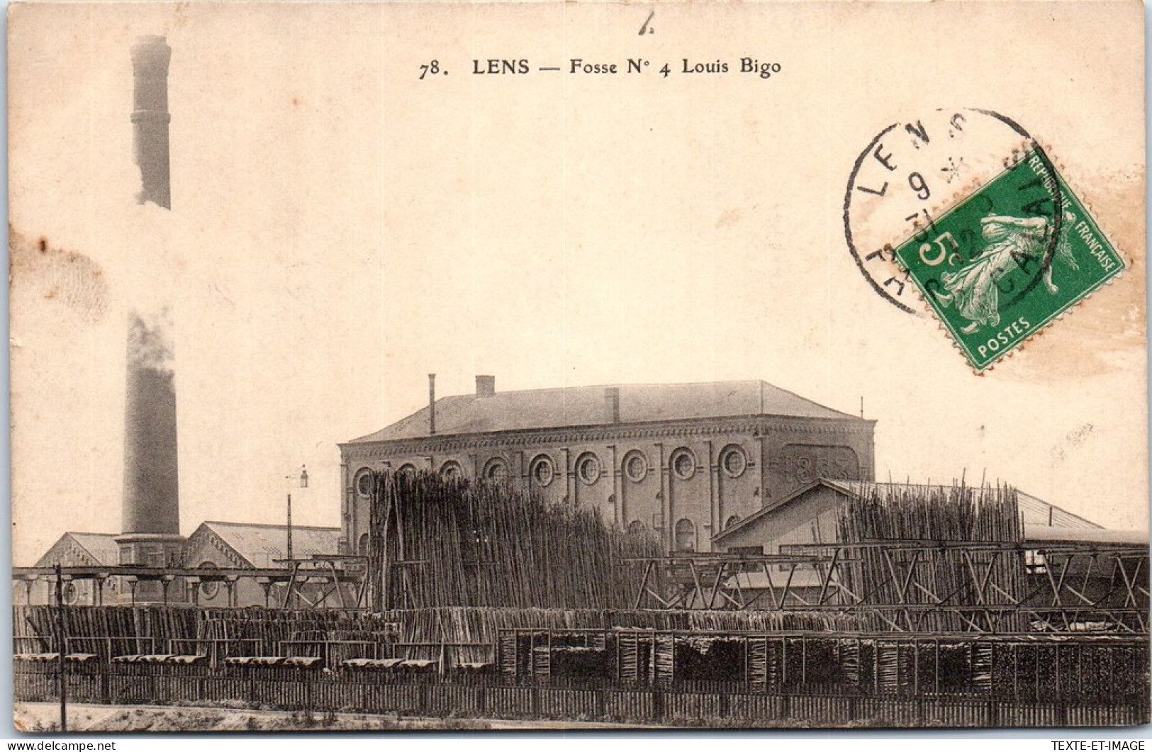 62 LENS - Fosse N°4, Louis BIGO  - Lens