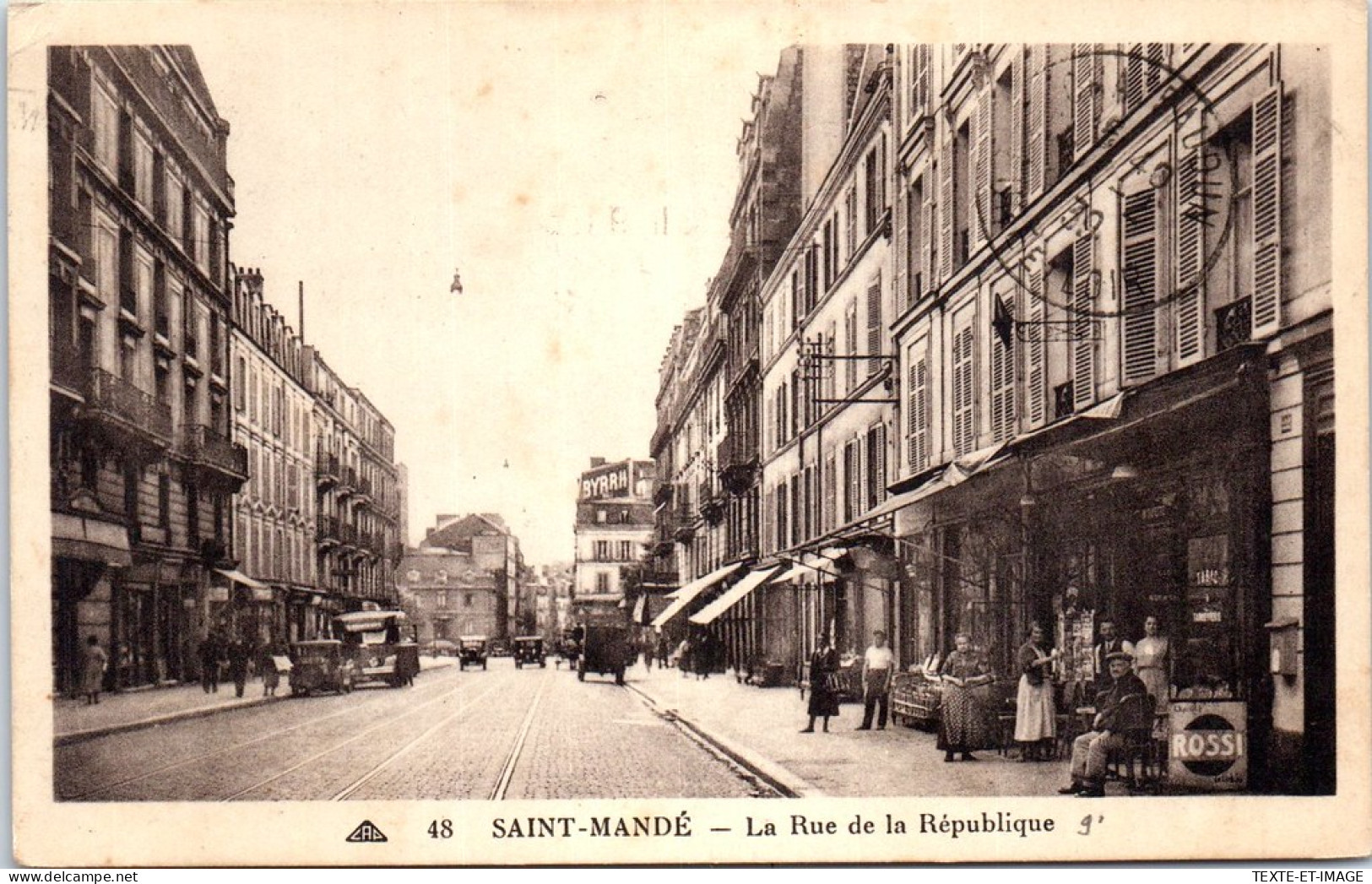 94 SAINT MANDE - La Rue De La Republique  - Saint Mande