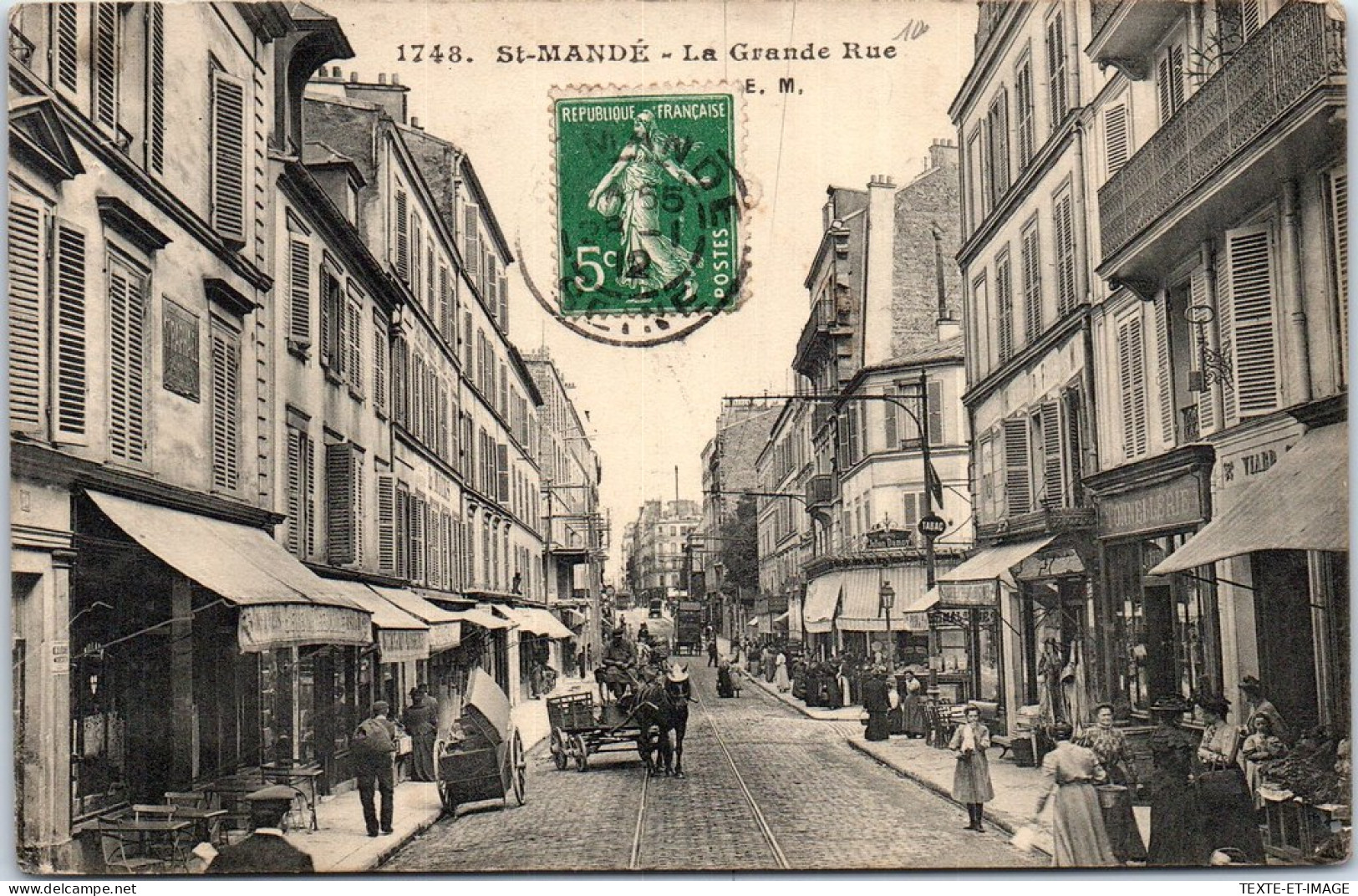 94 SAINT MANDE - La Grande Rue.  - Saint Mande