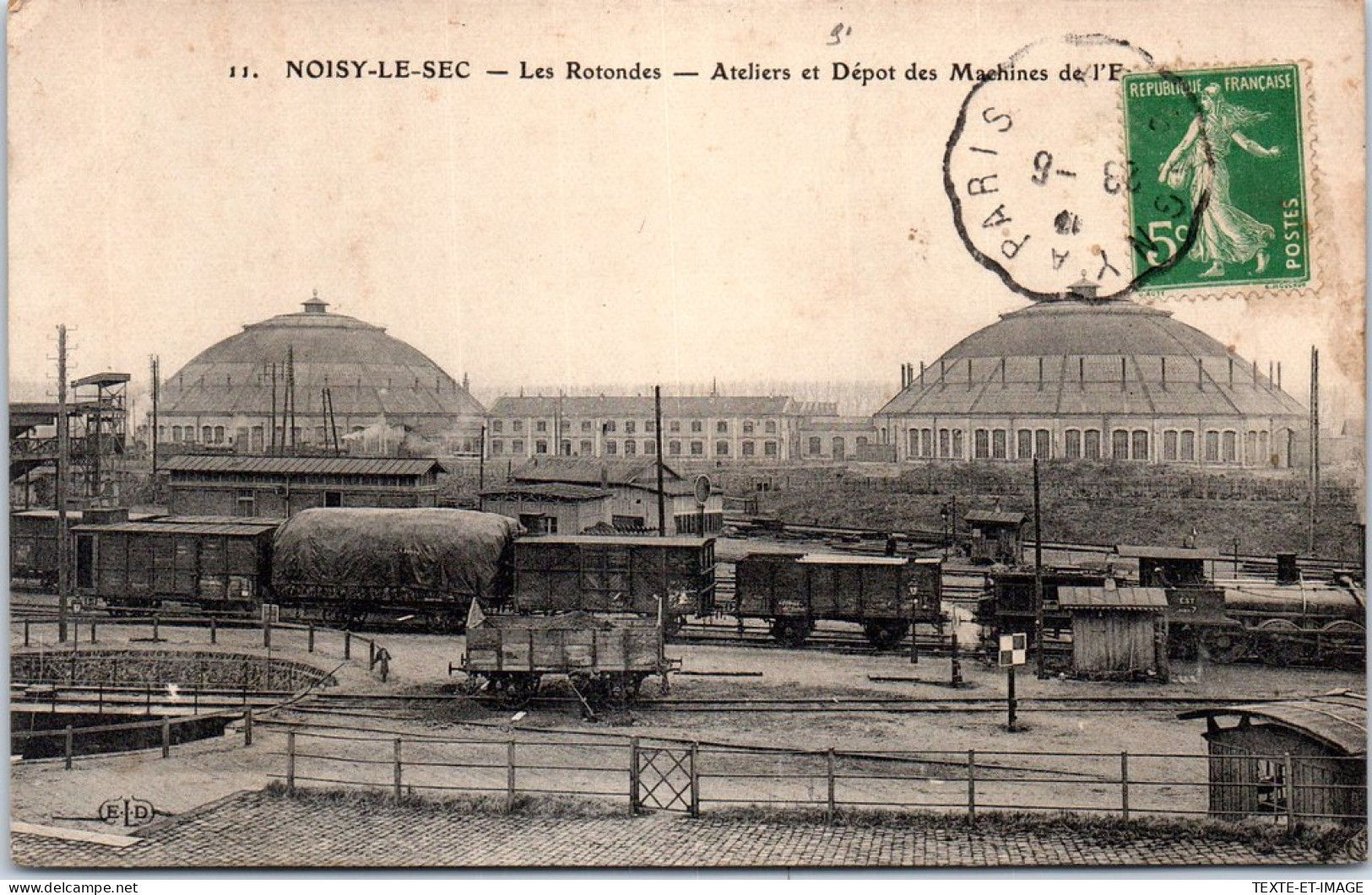 94 NOISY LE SEC - Mes Rotondes, Ateliers De Depot De La Gare  - Autres & Non Classés