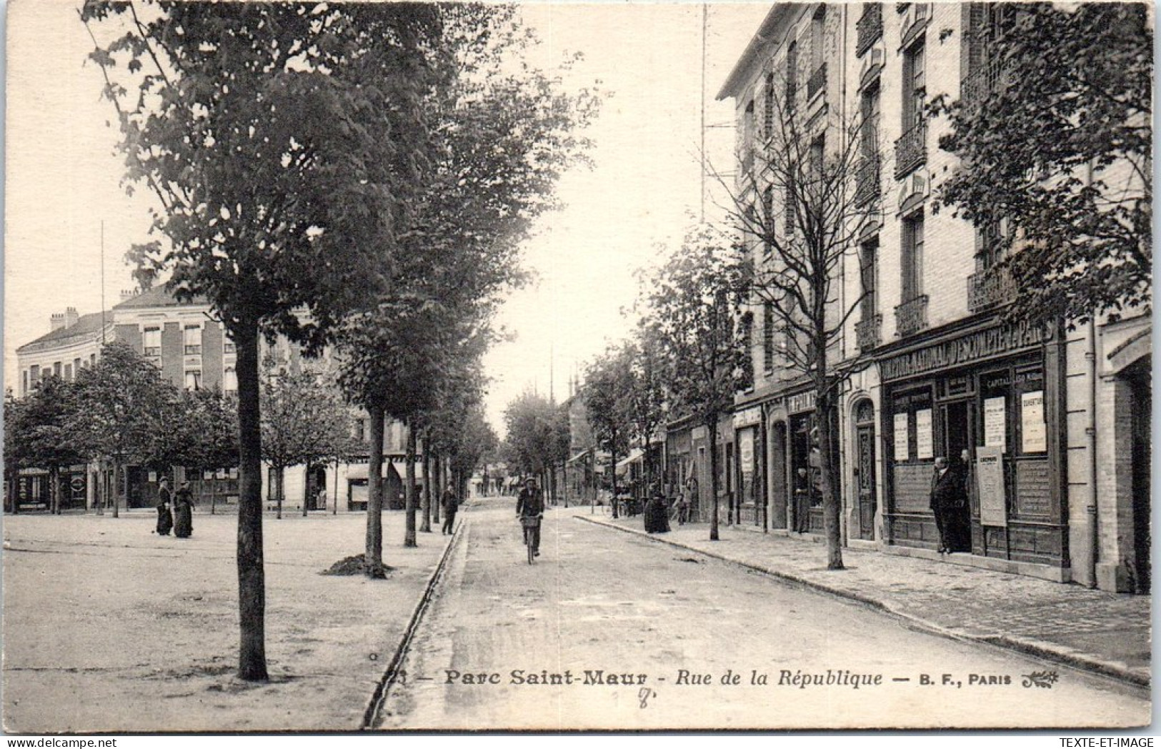 94 LE PARC SAINT MAUR - La Rue De La Republique  - Sonstige & Ohne Zuordnung