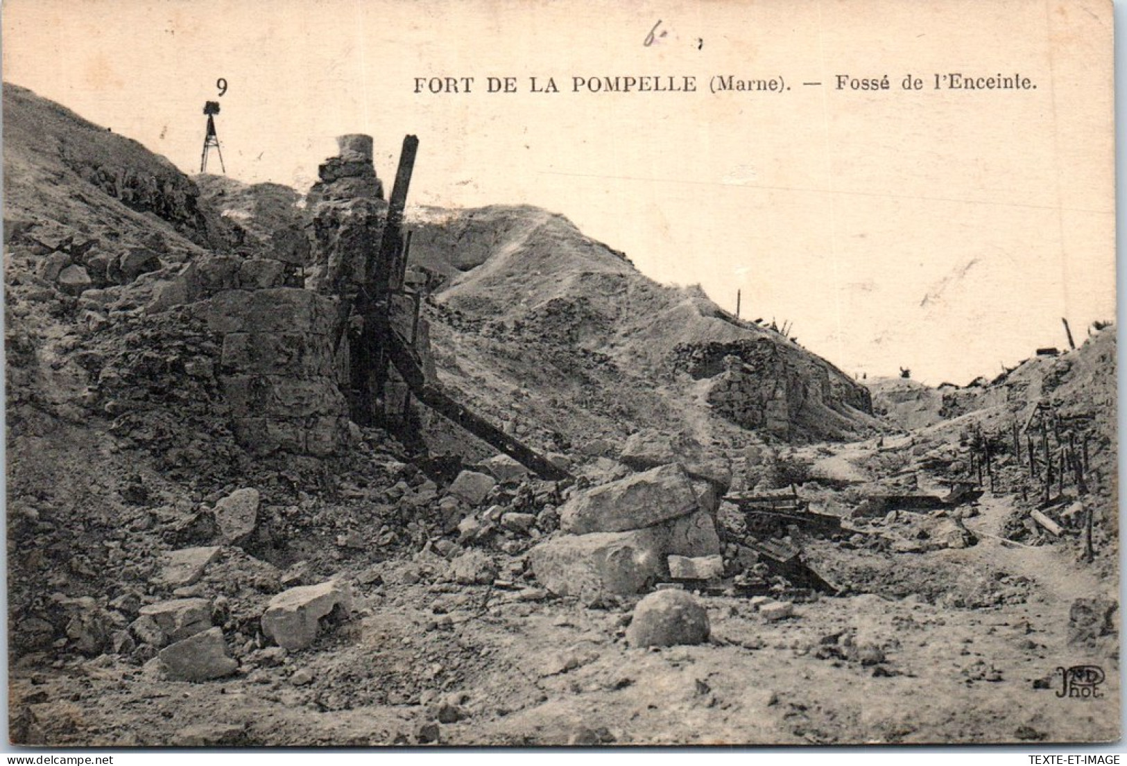 51 Fort De La Pompelle - Fosse De L'enceinte.  - Andere & Zonder Classificatie